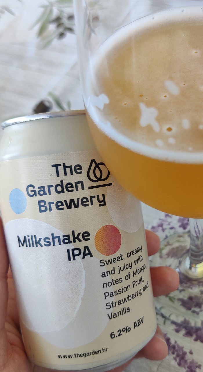 Milkshake IPA 6.2%, The Garden Brewery
