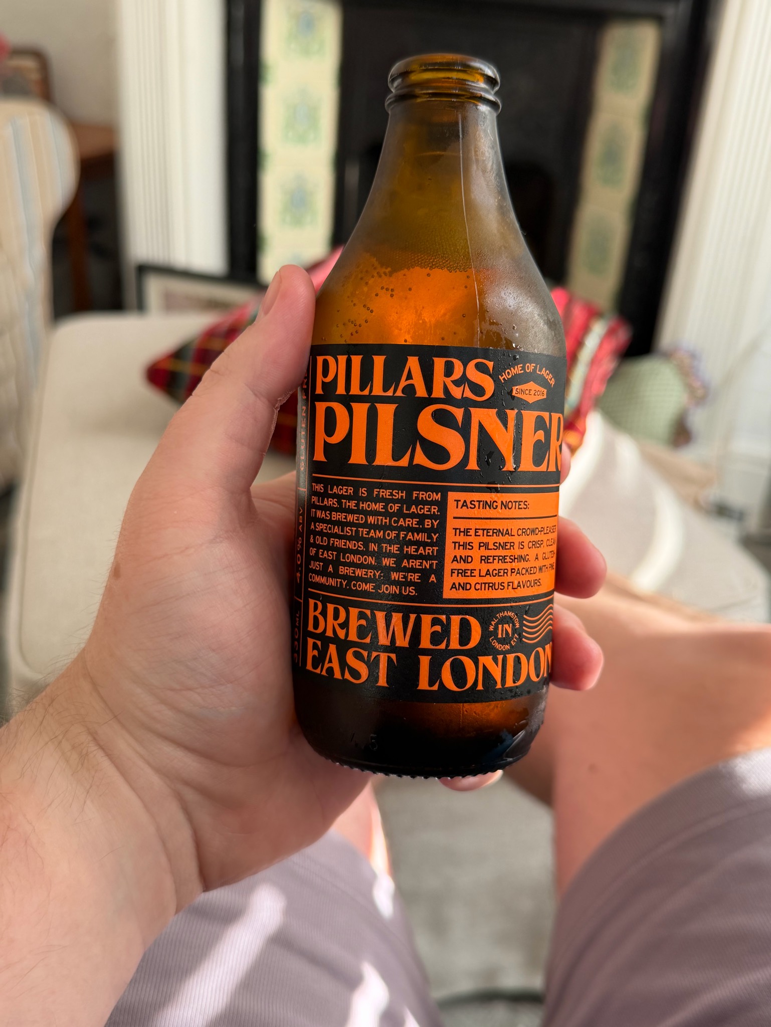 Pillars Pilsner, Pillars Brewery