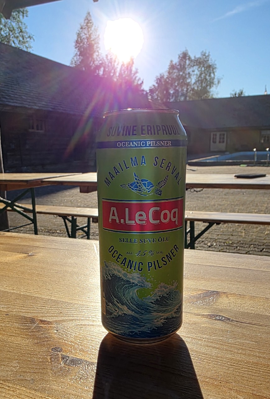 A Le Coq Oceanic Pilsner, Estonia