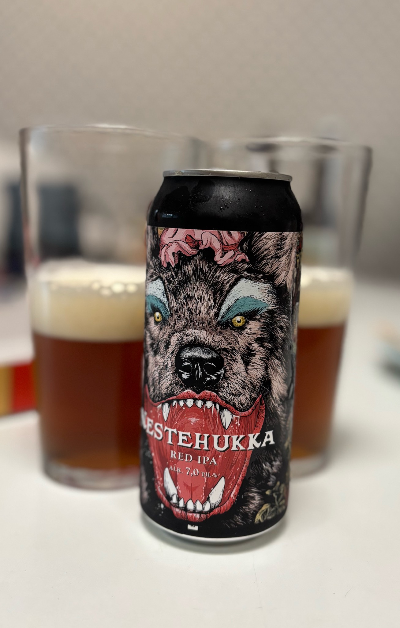 Nestehukka 7.0%, Finland