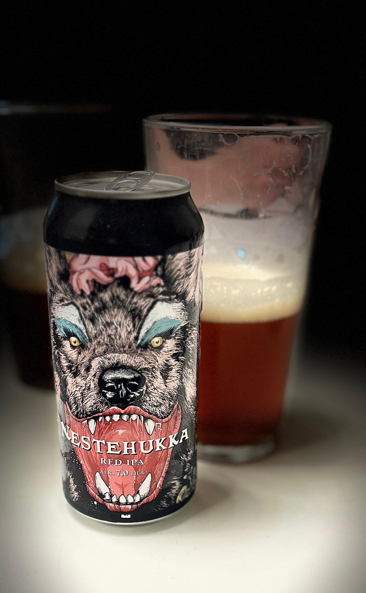Nestehukka 7.0%, Finland