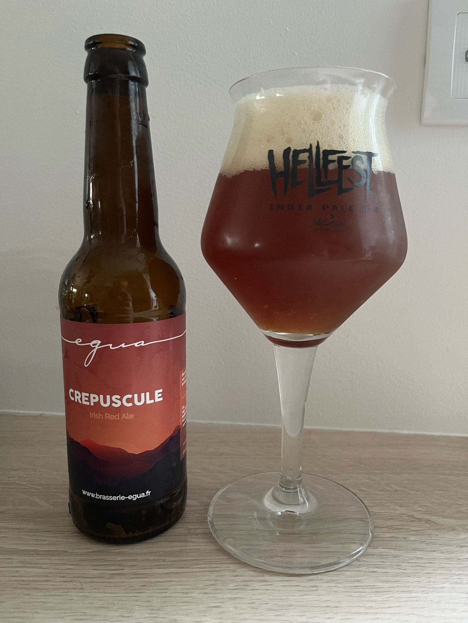 Crépuscule, Brasserie Egua