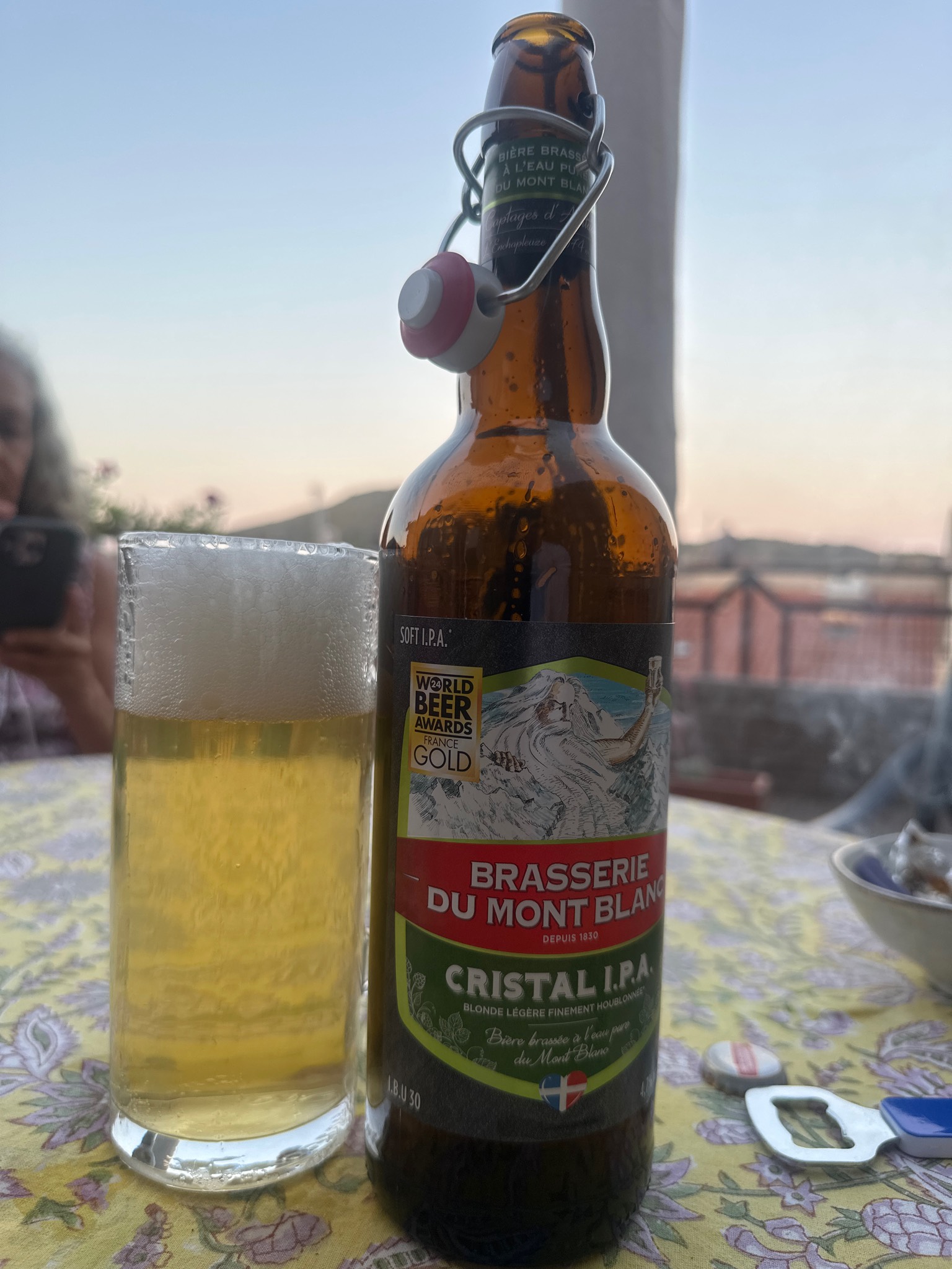 La Cristal IPA, Brasserie Du Mont Blanc