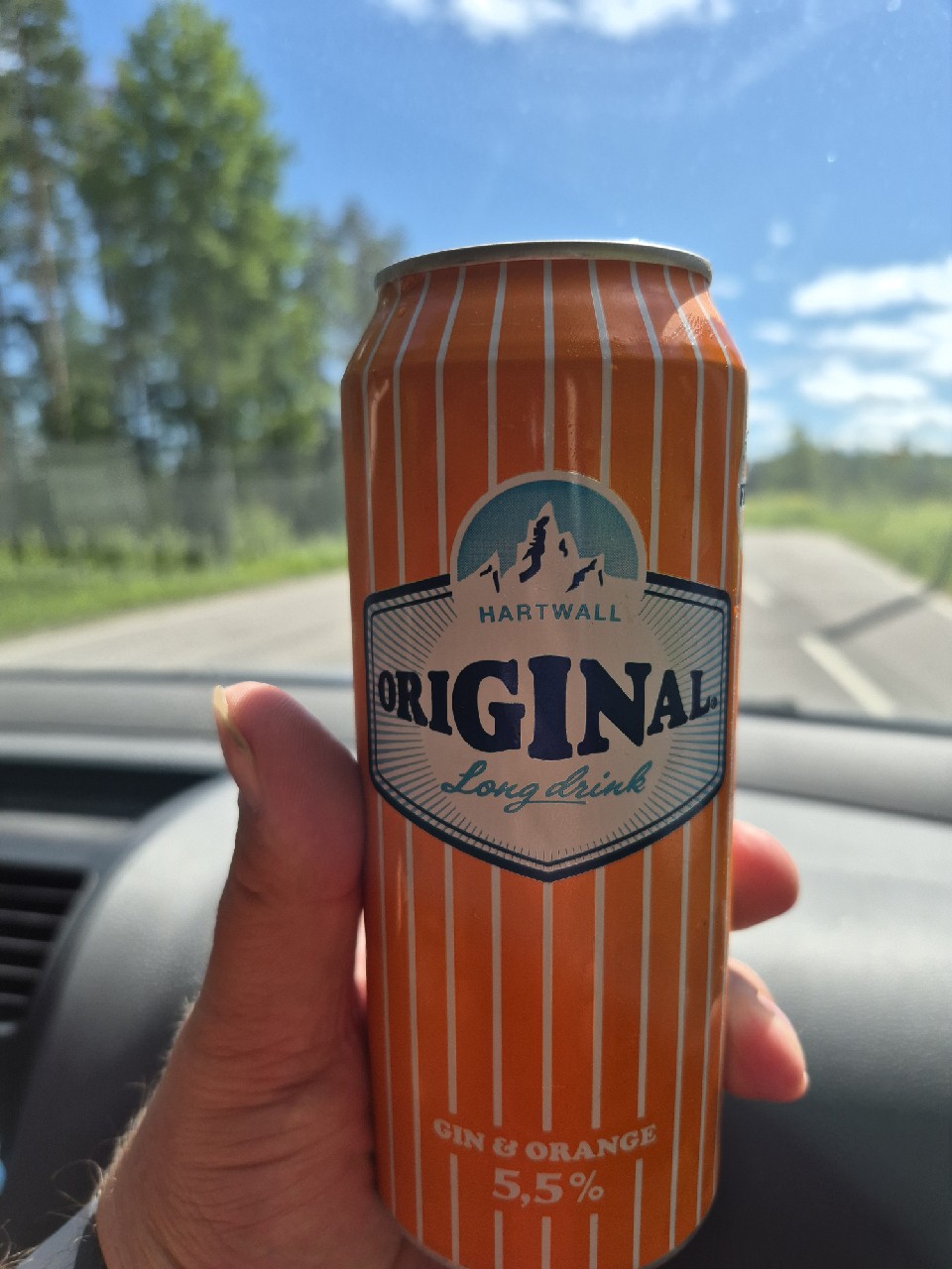 Original Long Drink Orange, Finland