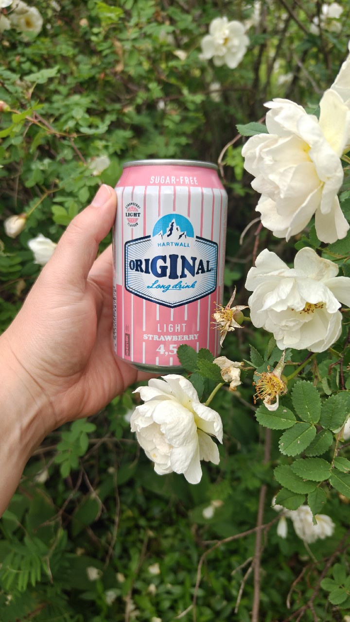 Original Long Drink Strawberry Light 4,5%, Finland
