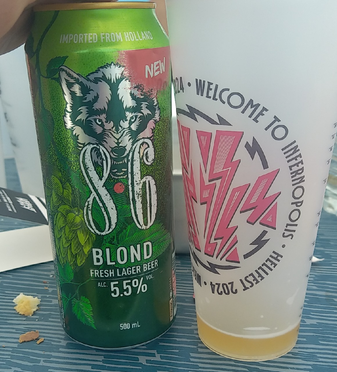 8.6 Fresh Lager Beer, Netherlands