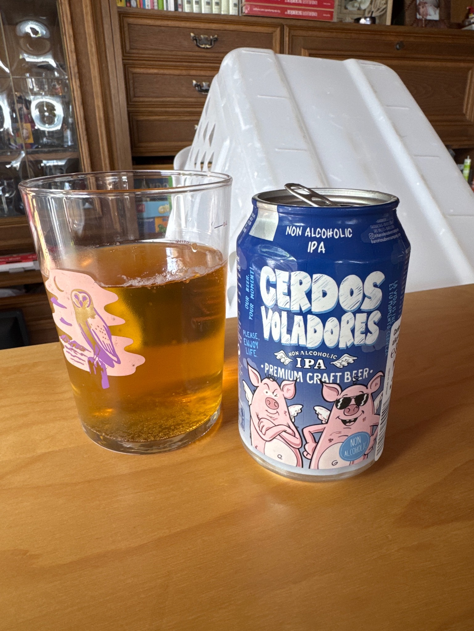 Cerdos Voladores Non Alcoholic IPA, Barcelona Beer Company