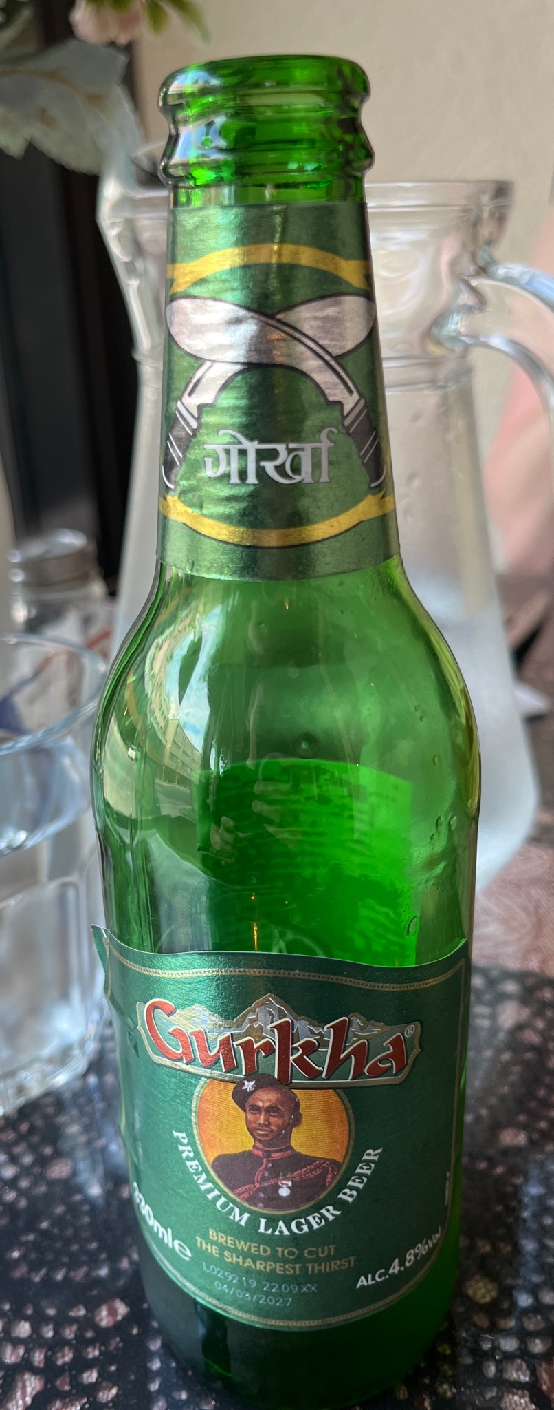 Gurkha Premium Lager Beer, England