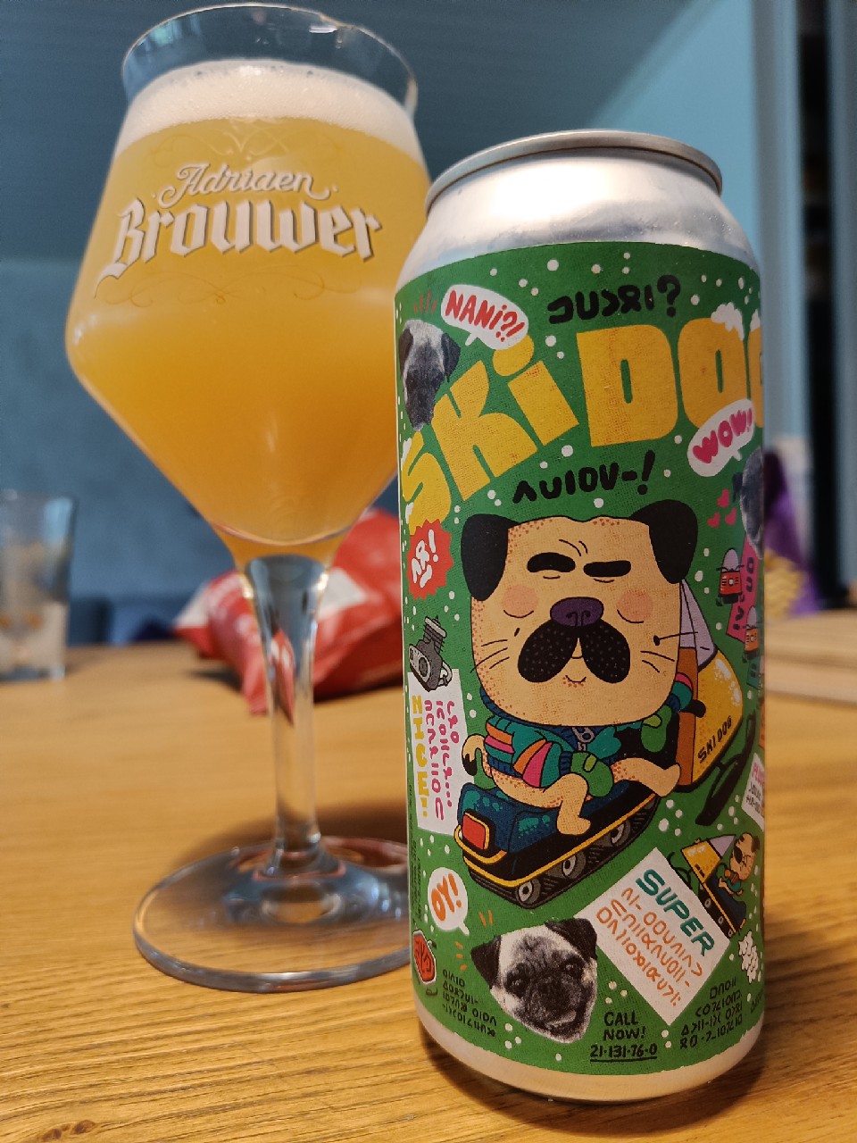 ski dog, Brasserie du Bas-Canada