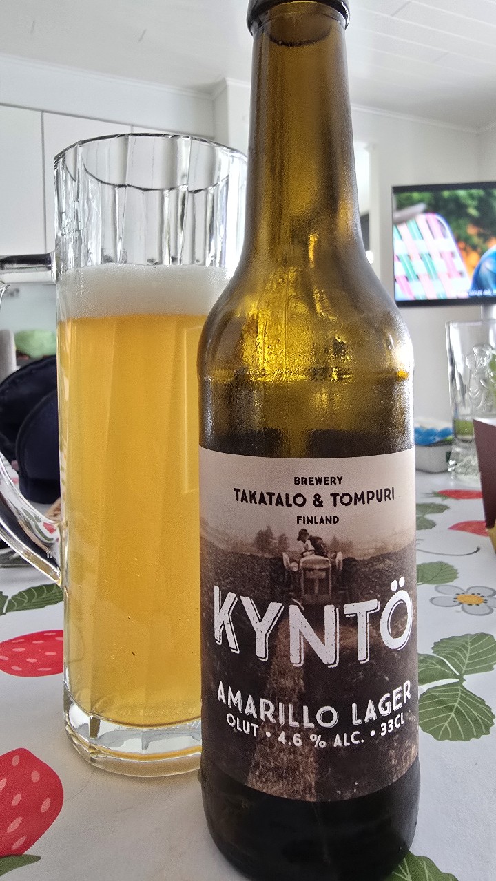 Kyntö Amarillo Lager, Finland