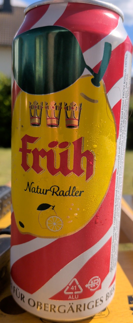 Früh NaturRadler, Cölner Hofbräu P. Josef Früh