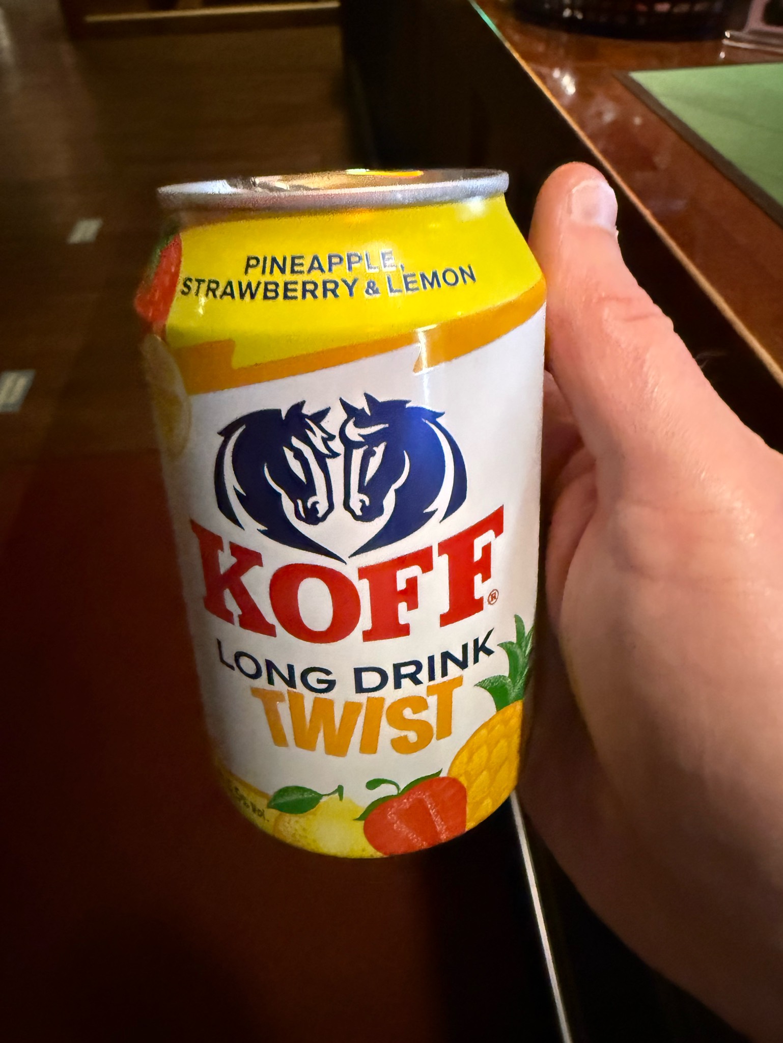 KOFF Long Drink Twist Pineapple Strawberry & Lemon, Finland