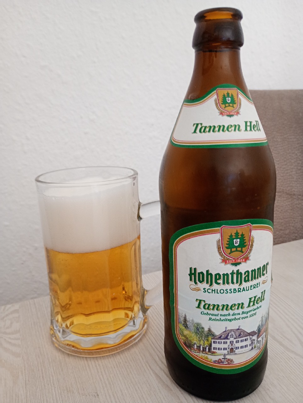 Tannen Hell, Hohenthanner Schlossbrauerei
