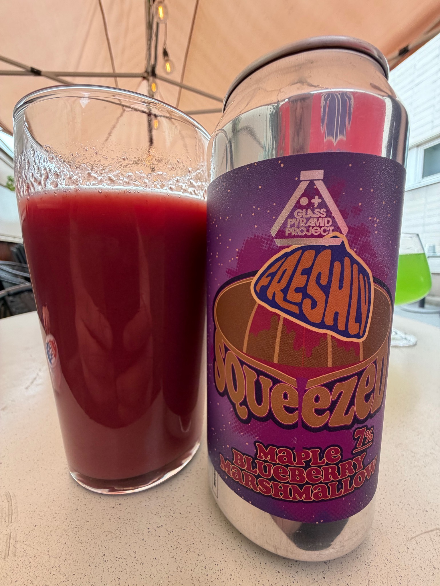 Freshly Squeezed: Maple + Blueberry + Marshmallow, Glass Pyramid Project