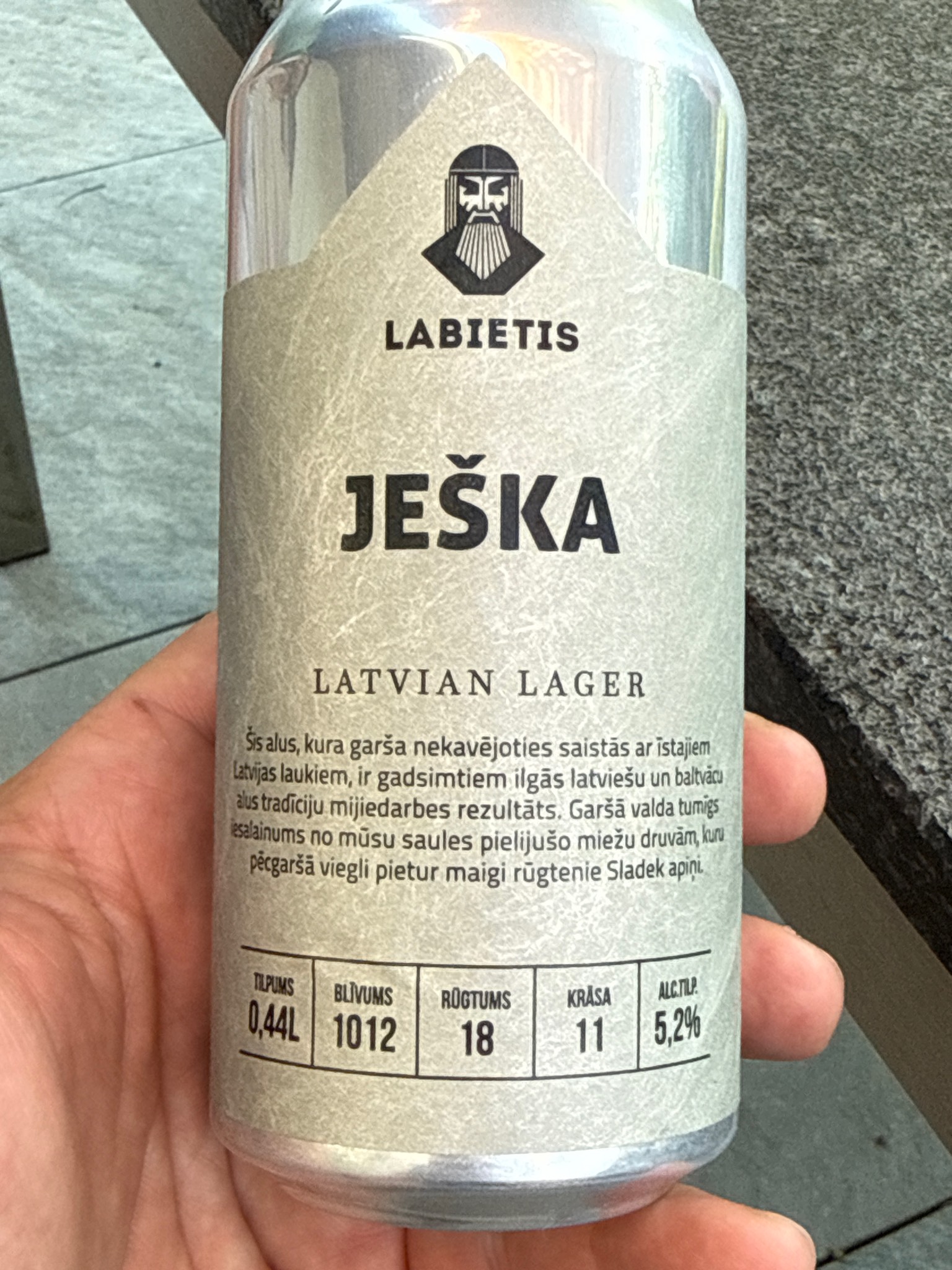 Ješka, Labietis