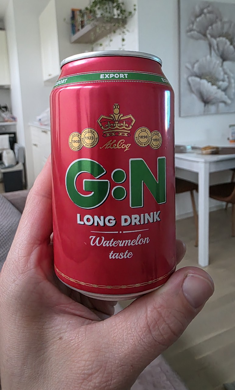 G:N Long Drink Watermelon Taste, Estonia
