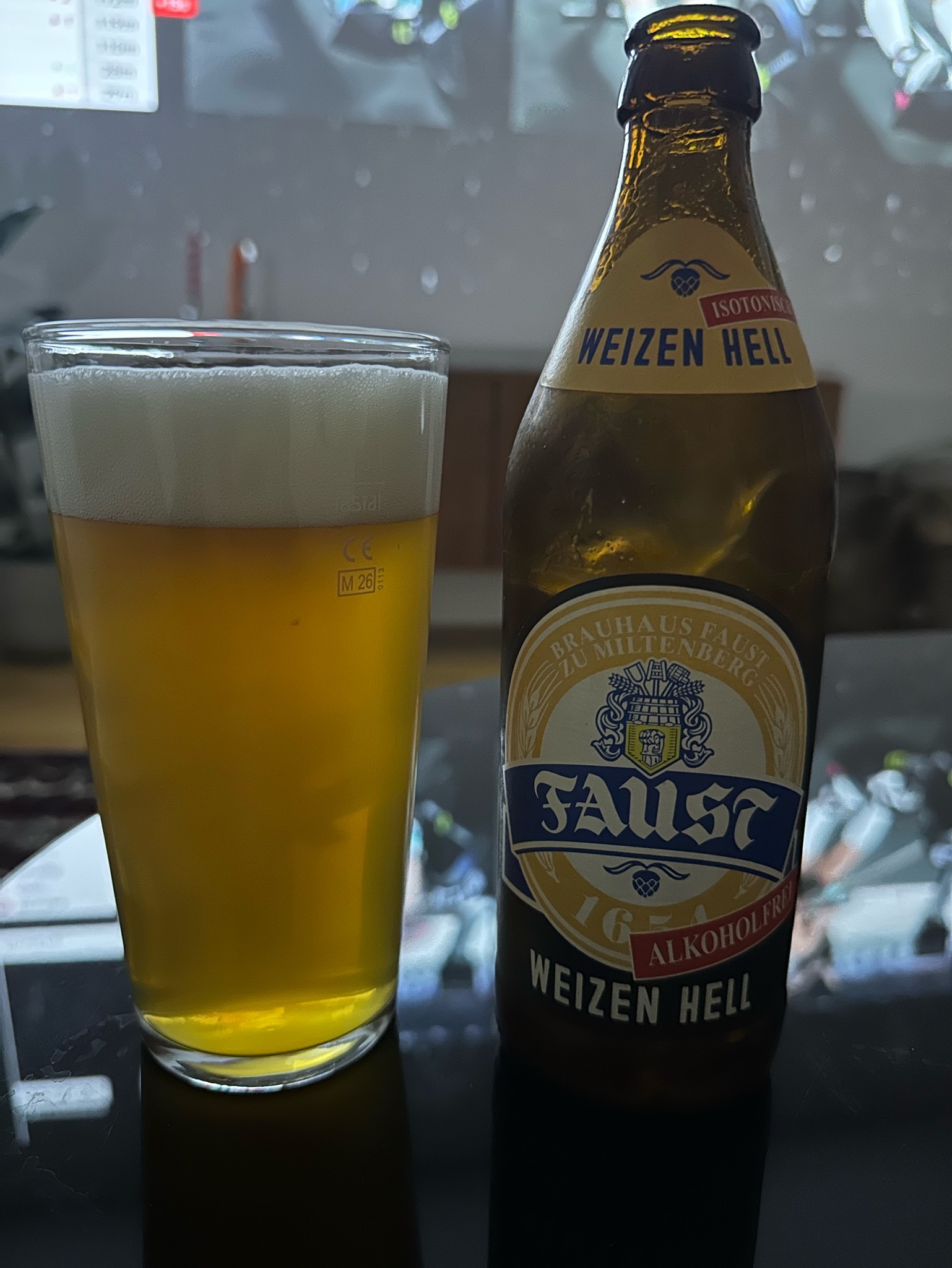 Faust Weizen Hell alkoholfrei, Brauhaus Faust
