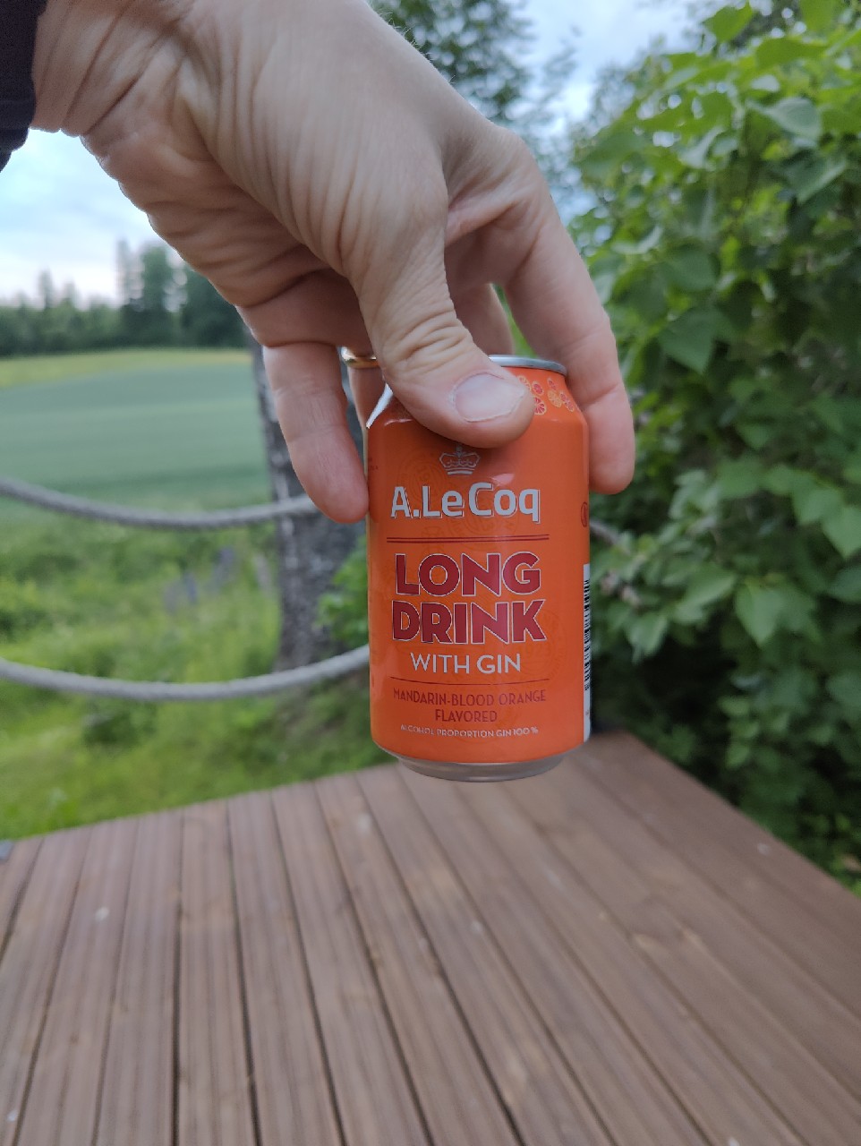 A.Le Coq GIN Mandarin–Blood Orange Long Drink, Estonia