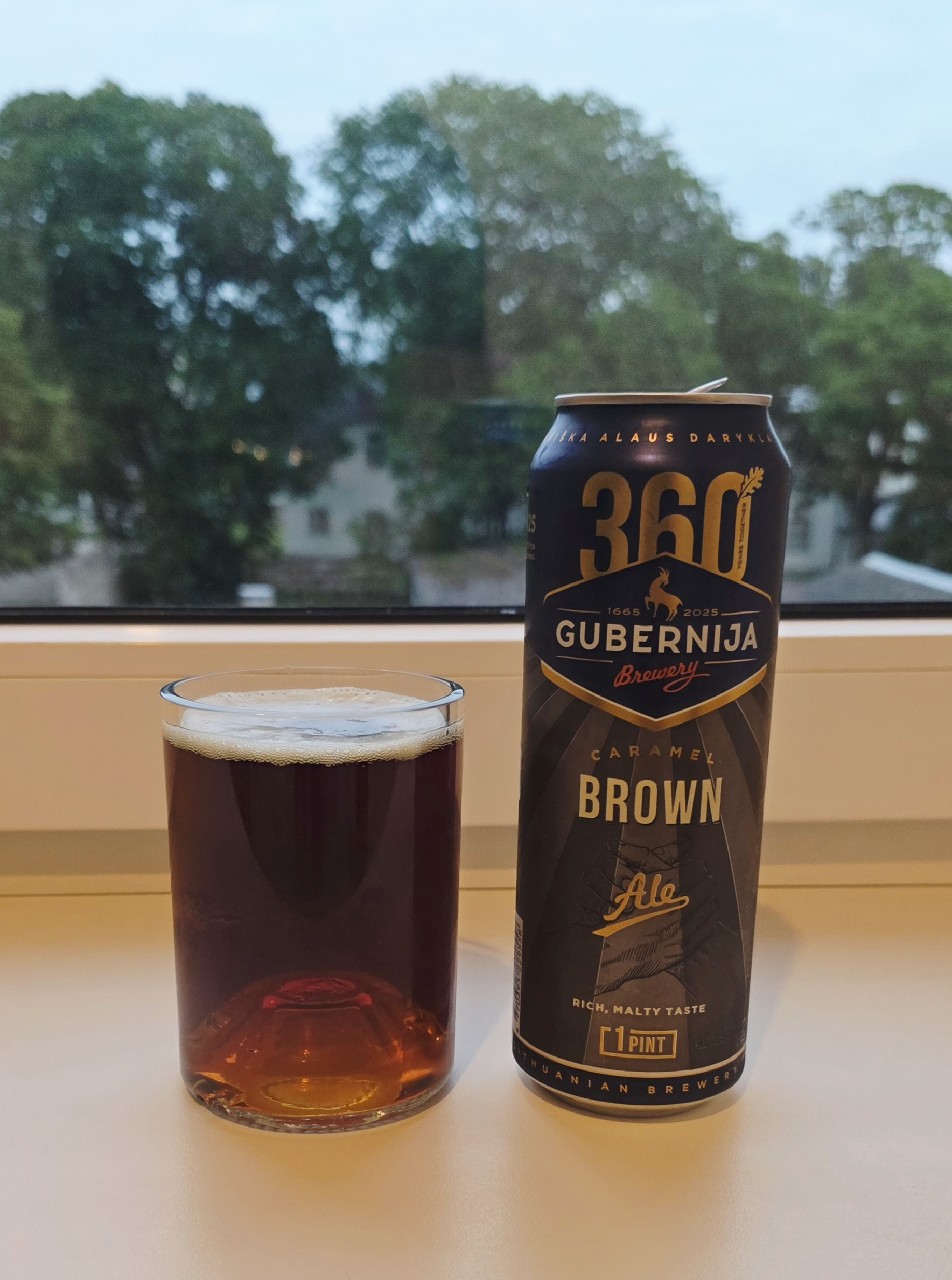 Tamsusis Elis / Caramel Brown Ale, Gubernija Brewery