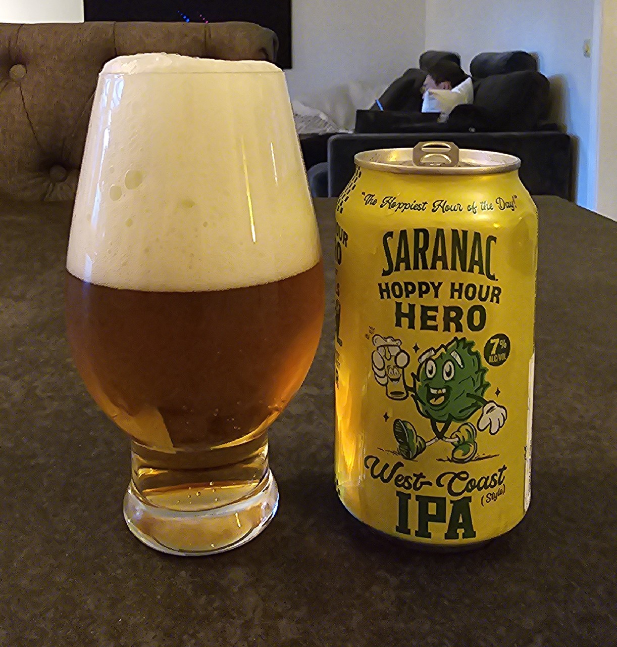 Hoppy Hour Hero IPA, Saranac Brewery