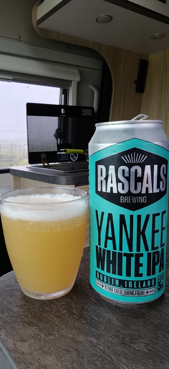 Yankee White IPA, Rascals Brewing
