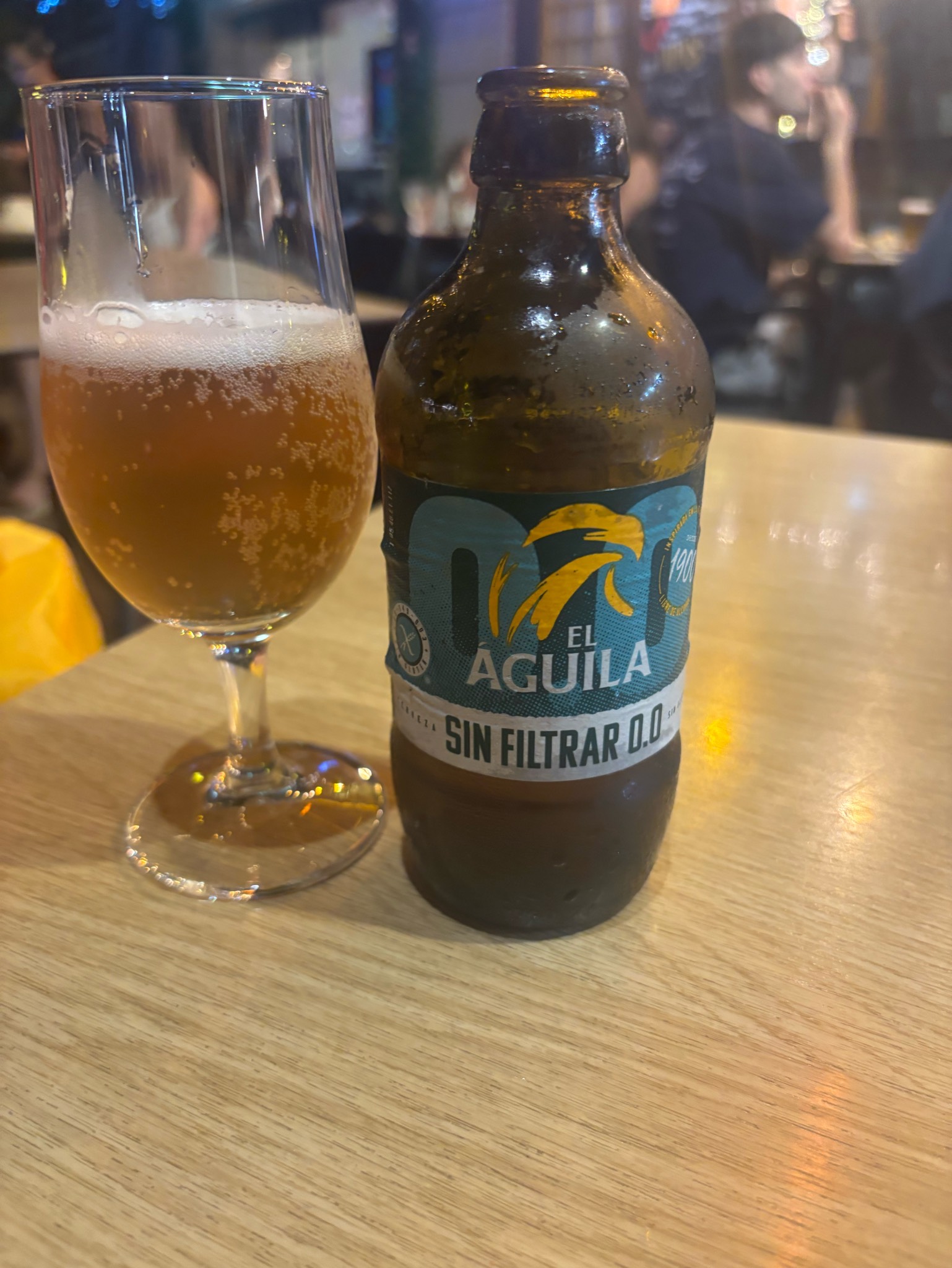 El Águila Sin Filtrar 0.0%, Heineken España
