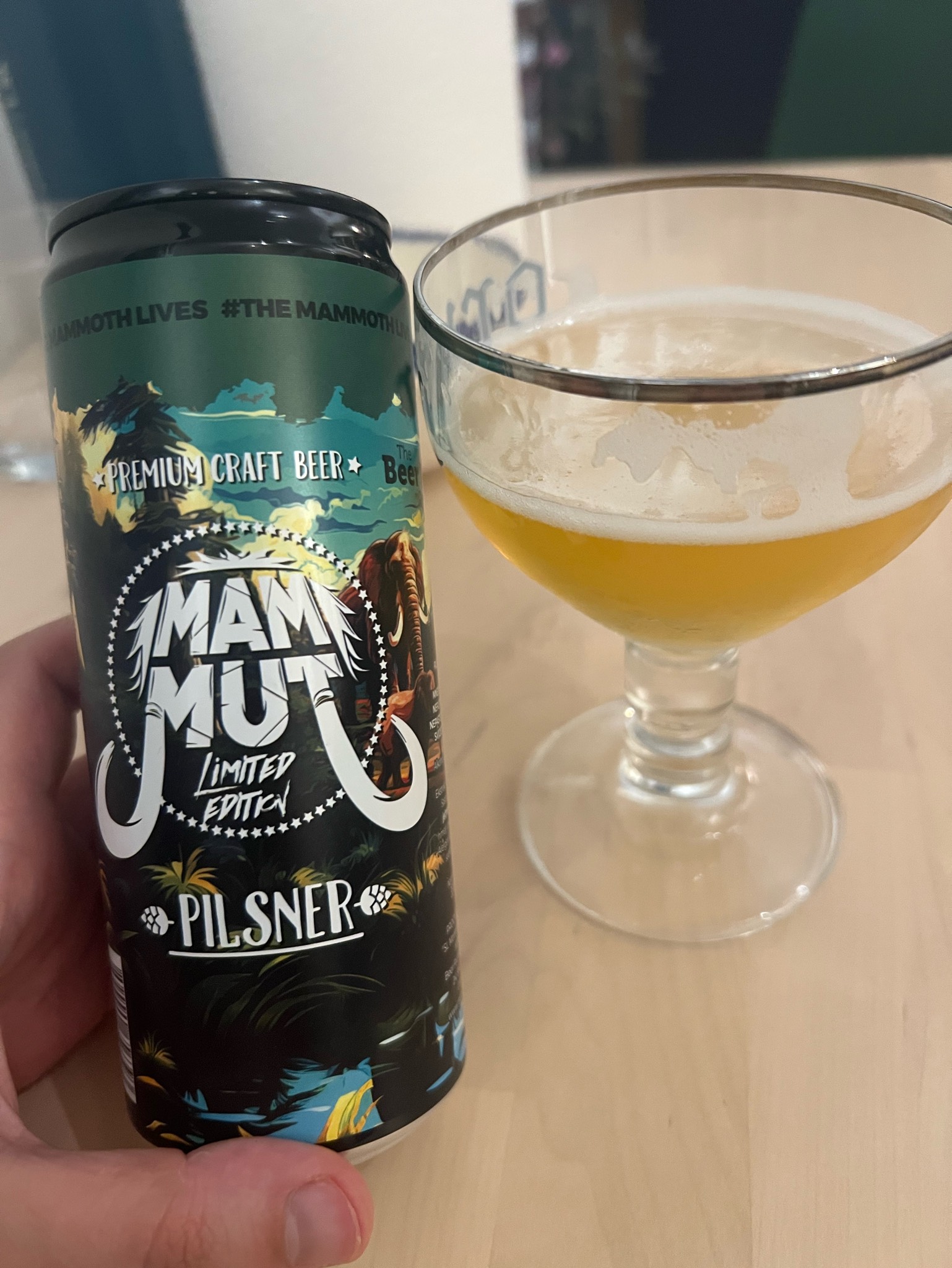 Mammut Pilsner, Mammut