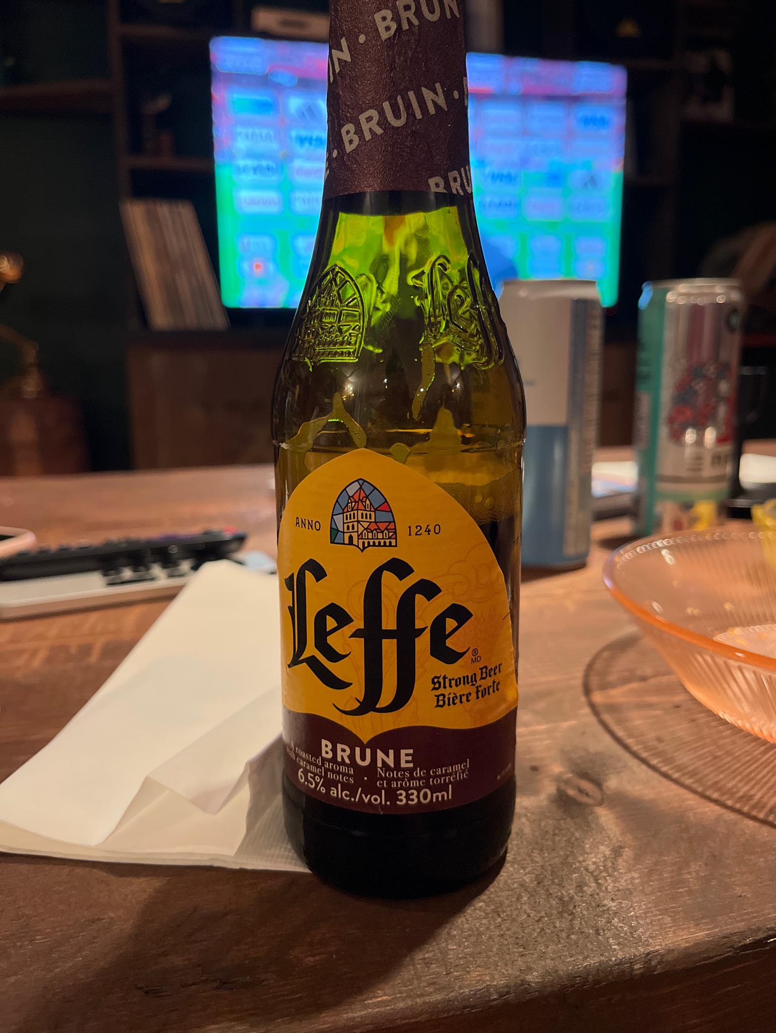 Leffe Brune / Bruin, Abbaye de Leffe (AB InBev)
