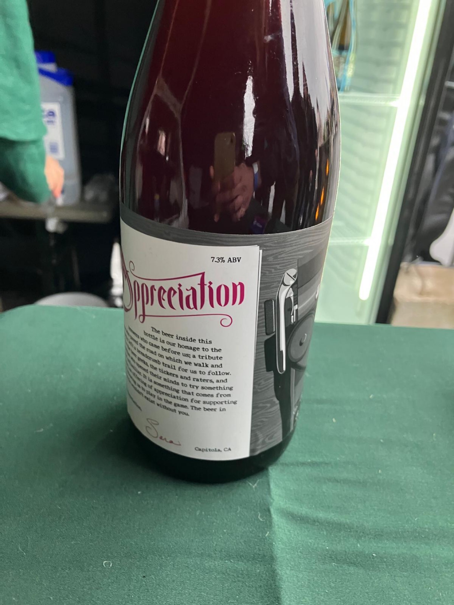 Appreciation, Sante Adairius Rustic Ales