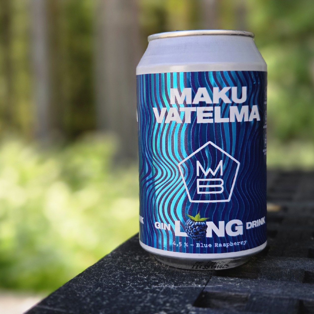 Vatelma Blue Raspberry Gin Long Drink, Finland