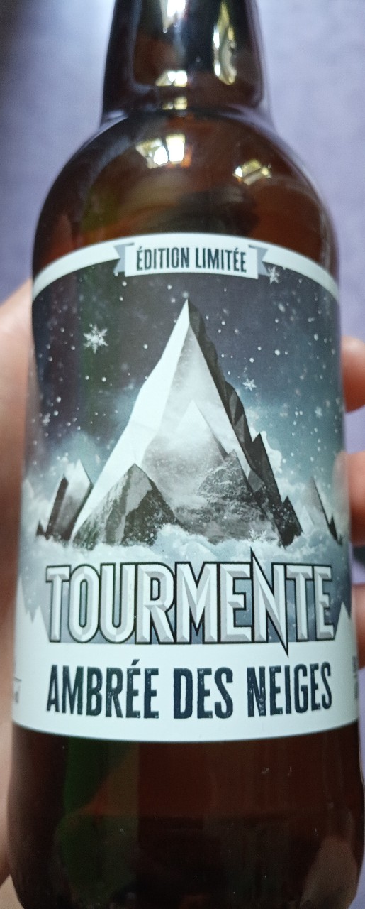 Tourmente, ambrée des neiges, Brasserie Artisanale Des Grands Cols (La Tourmente)