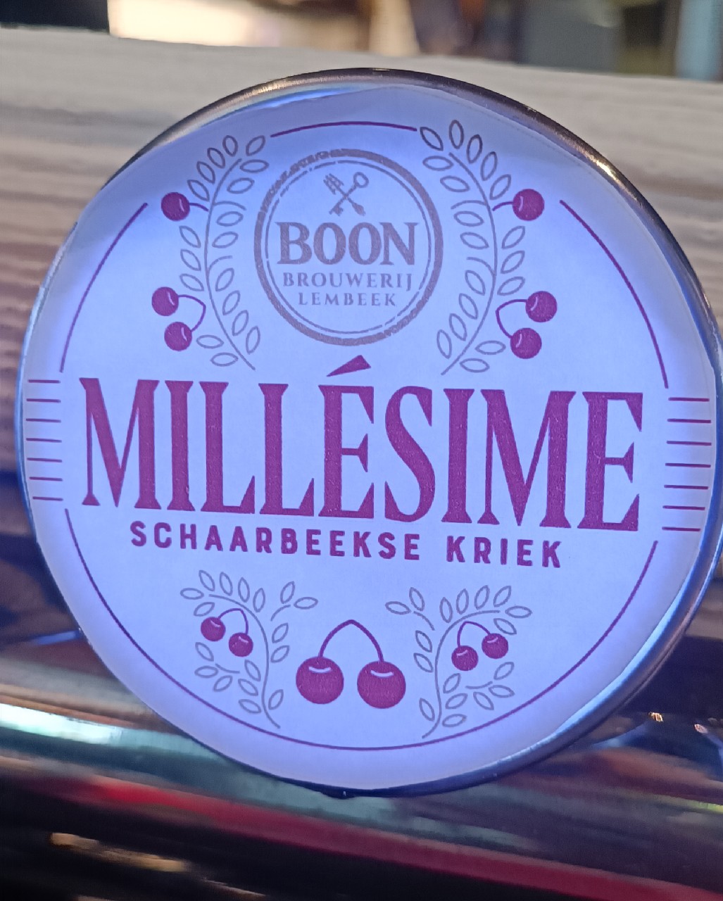 Oude Schaarbeekse Kriek Millésime, Brouwerij Boon