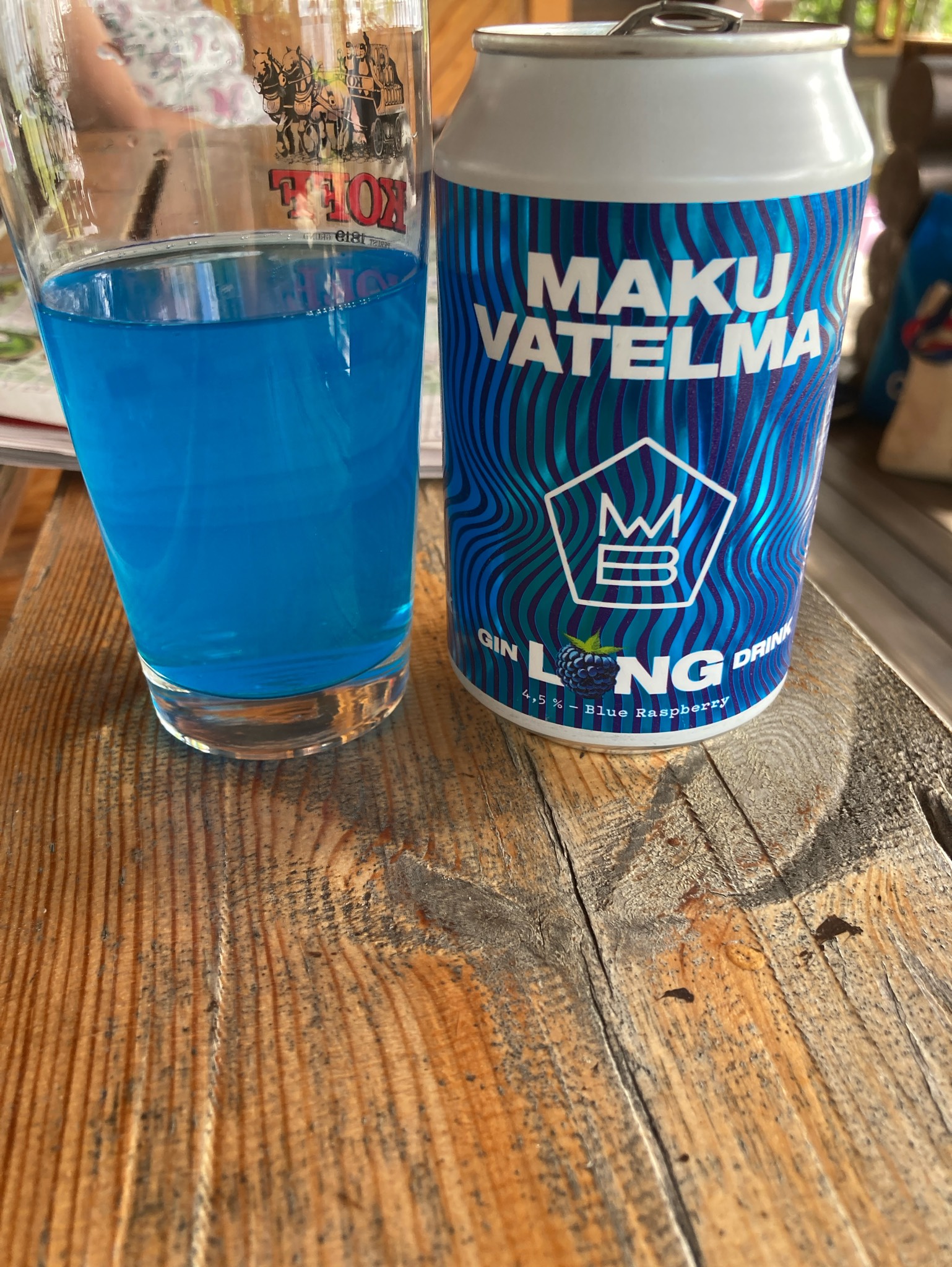 Vatelma Blue Raspberry Gin Long Drink, Finland