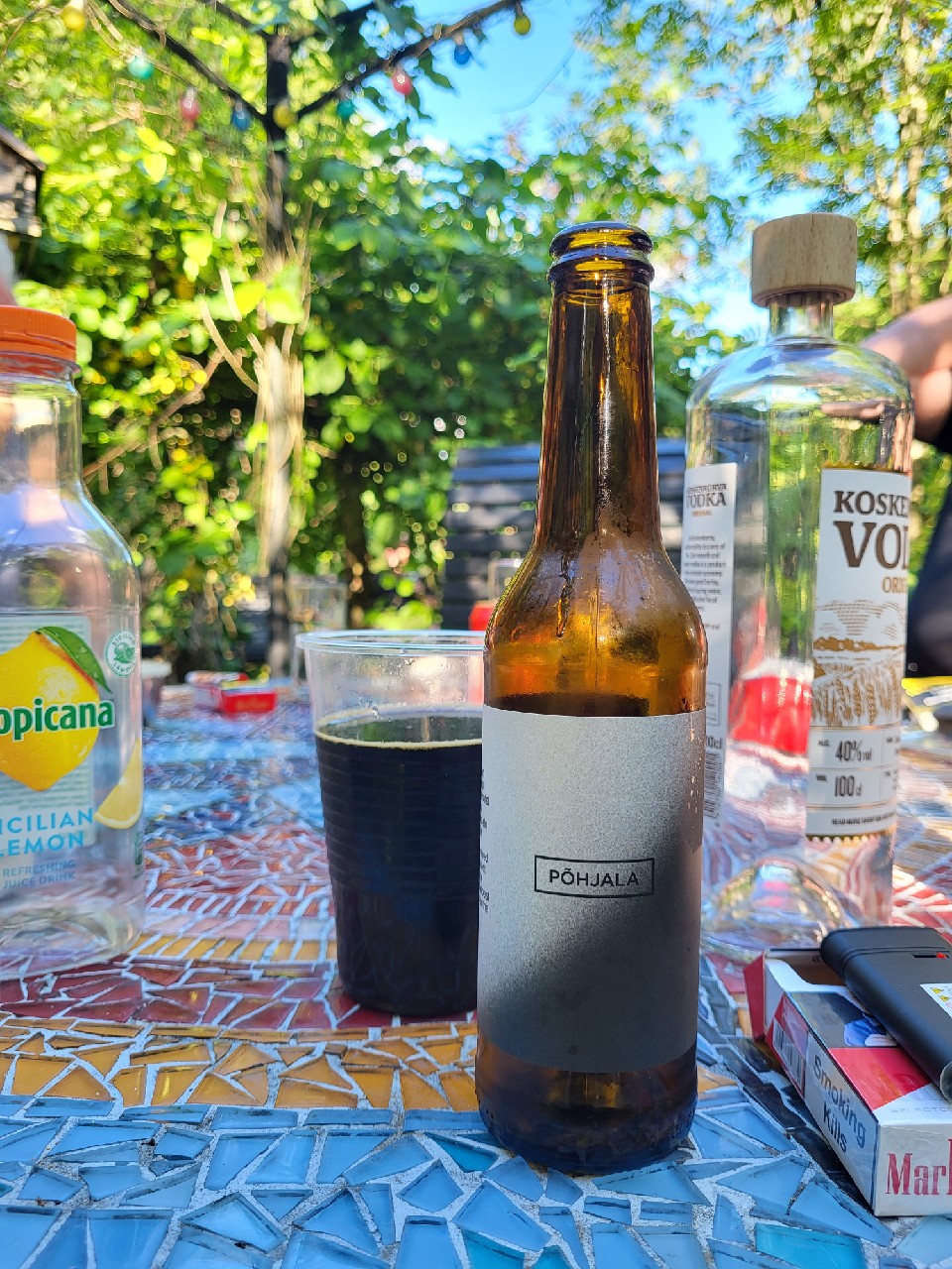 Pime Öö, Estonia