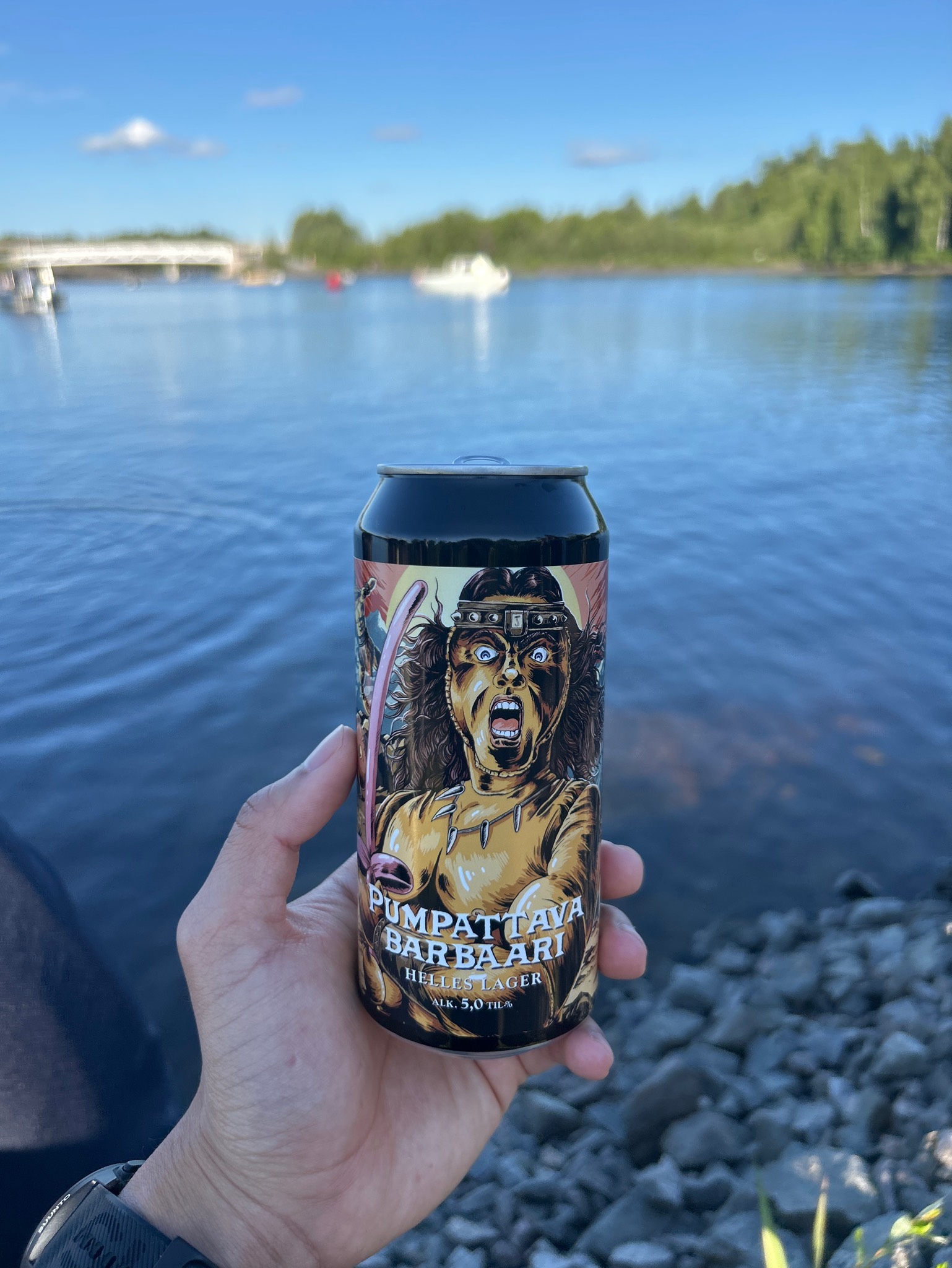 Pumpattava Barbaari, Finland