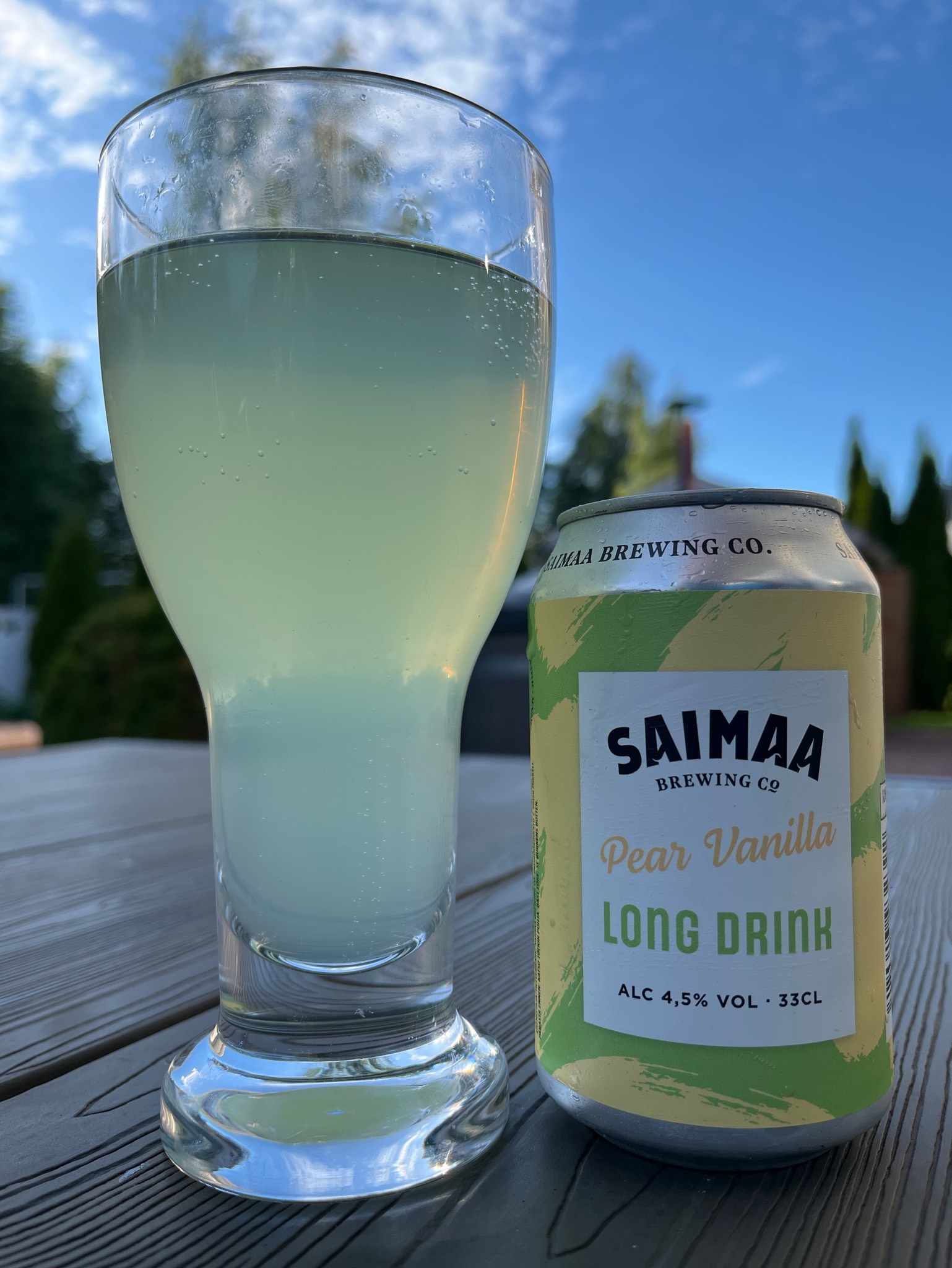 Saimaa Long Drink Pear Vanilla, Finland