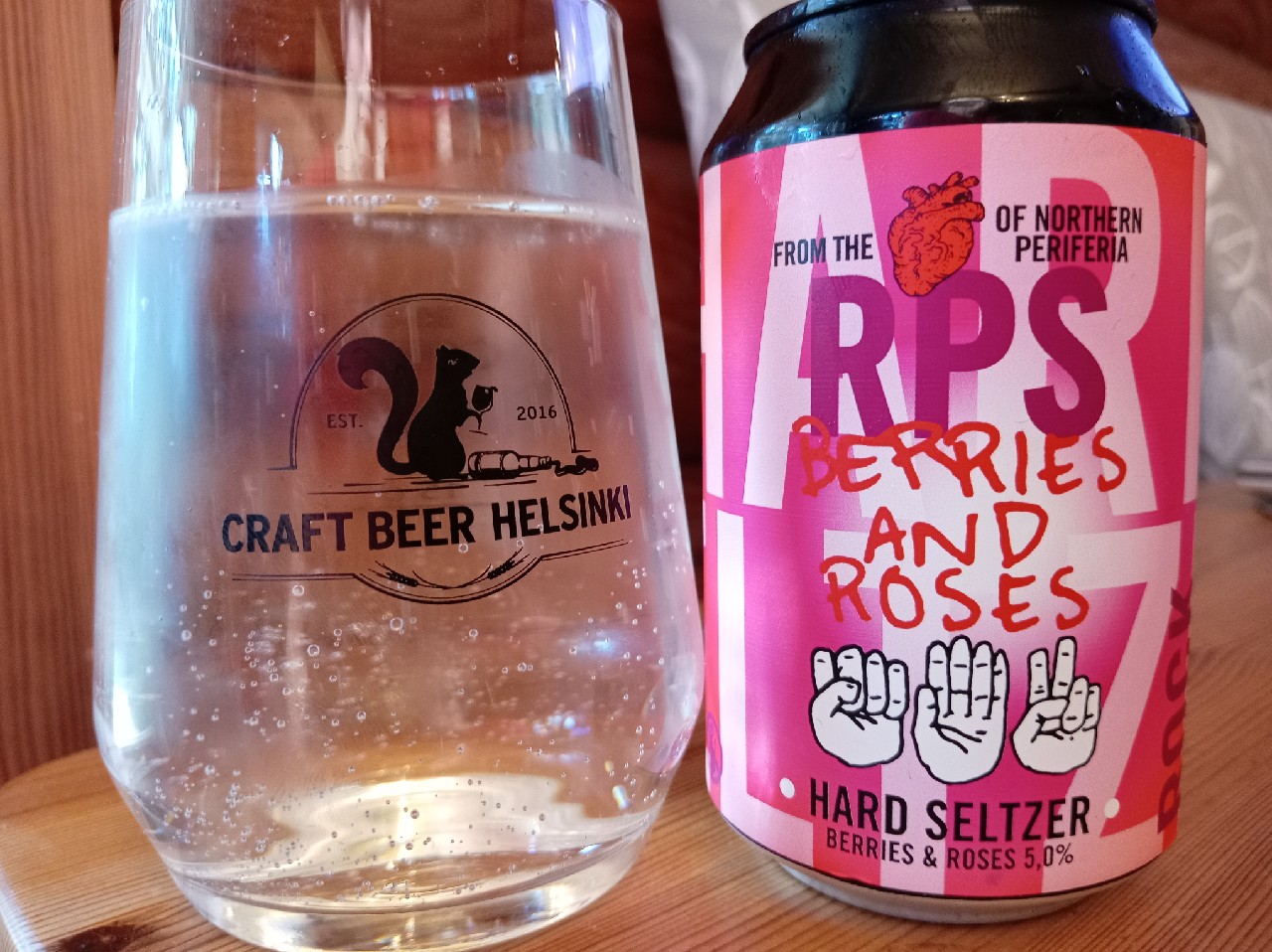 Berries and Roses Hard Seltzer, RPS Brewing