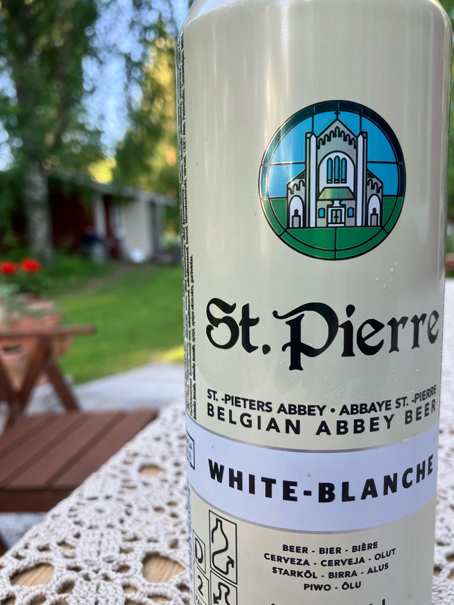 St. Pierre Blanche, Brouwerij Palm