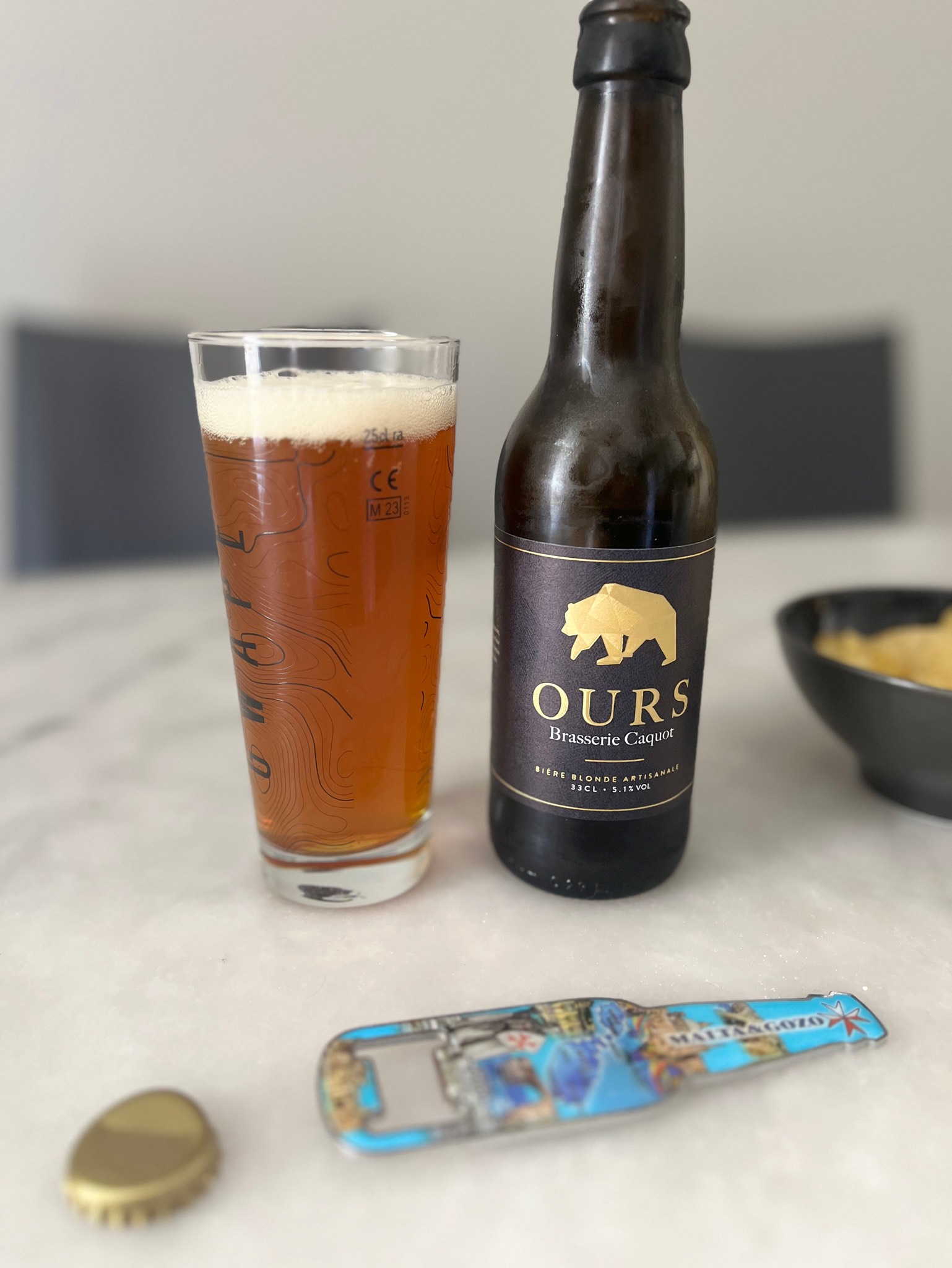 Ours Blonde, France