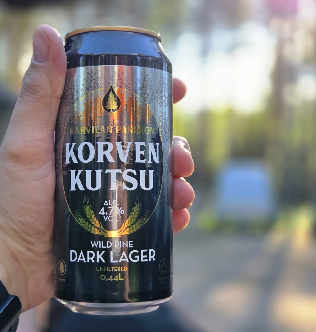 Korven Kutsu Wild Pine Dark Lager, Finland