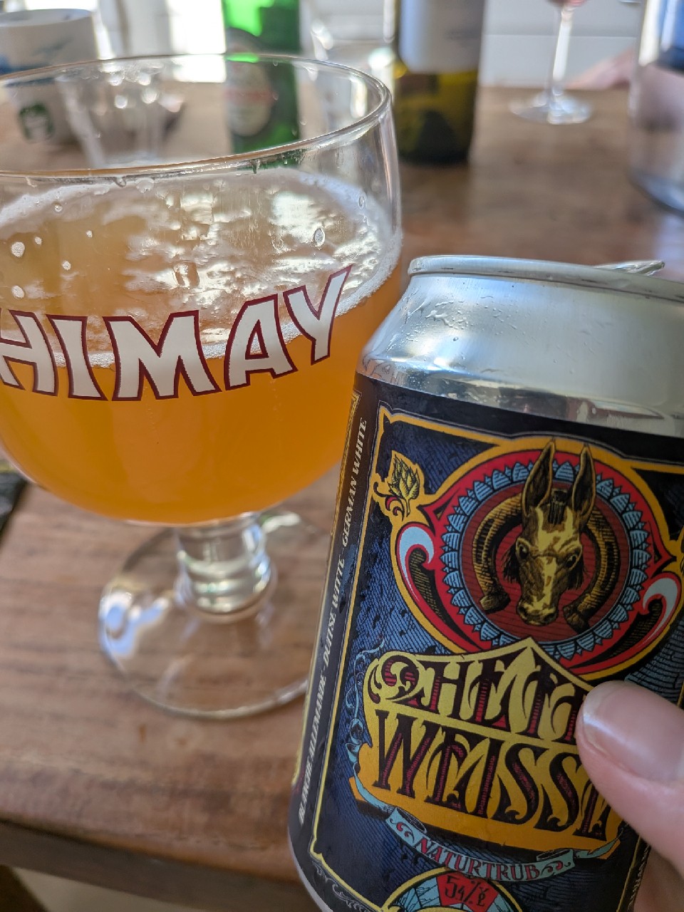 Hefe Weisse Naturtrüb, Brasserie de la Mule