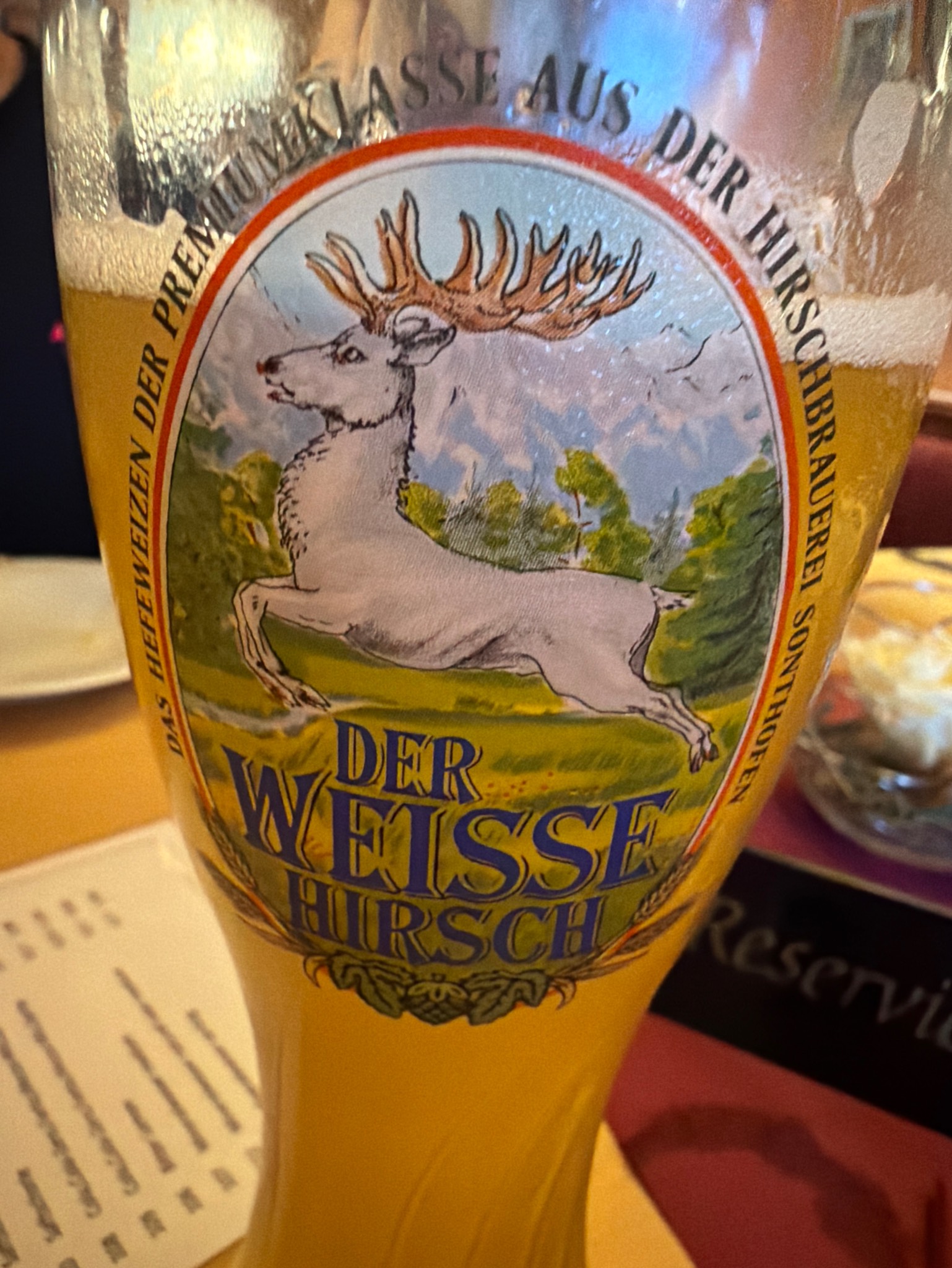 Weisser Hirsch, Privatbrauerei Höss der Hirschbräu