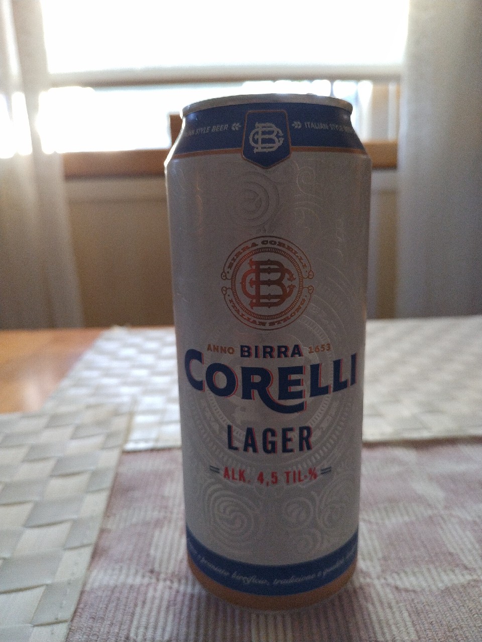 Birra Corelli Lager, Spain