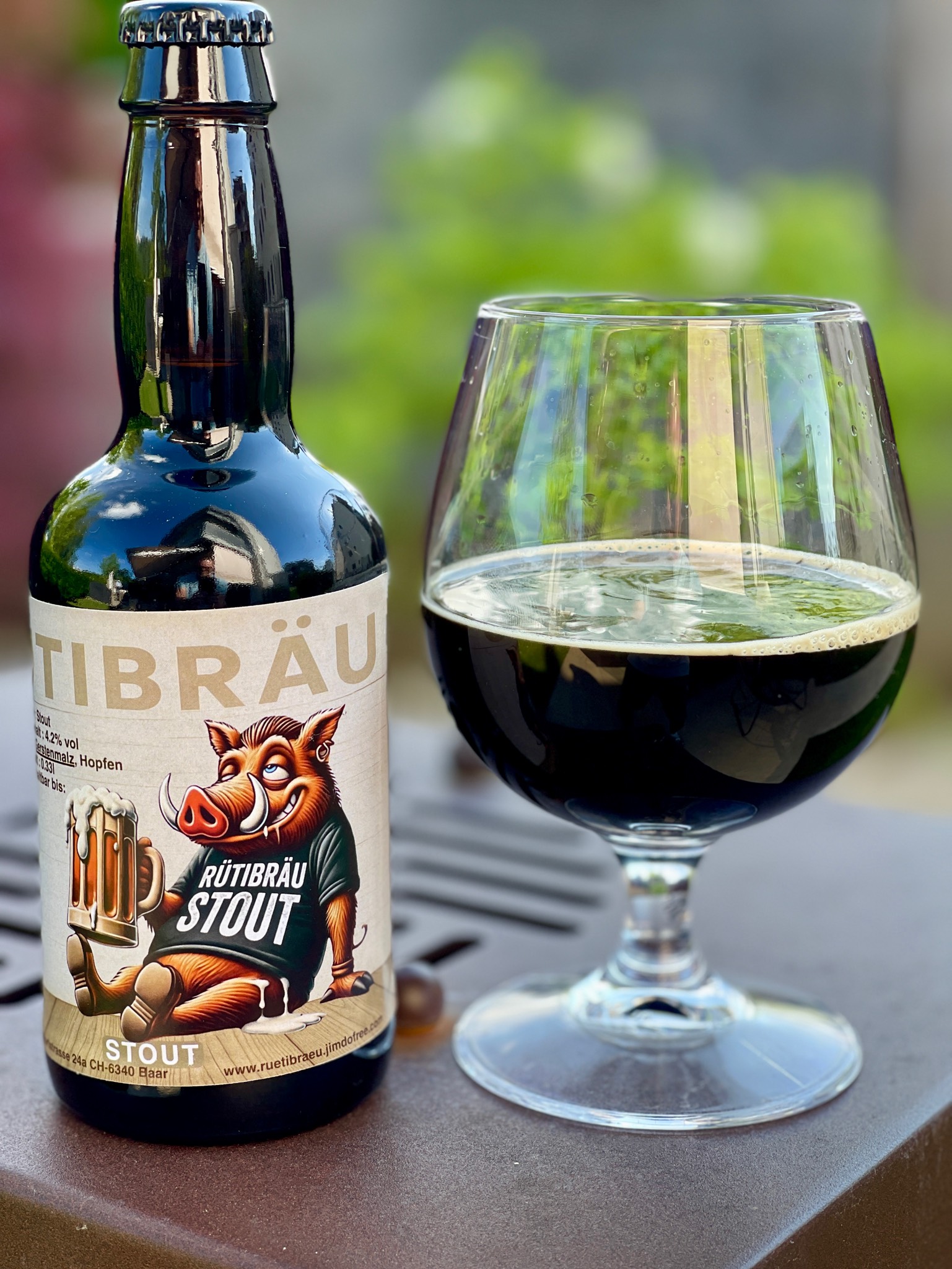 Rütibräu Stout, Rütibräu