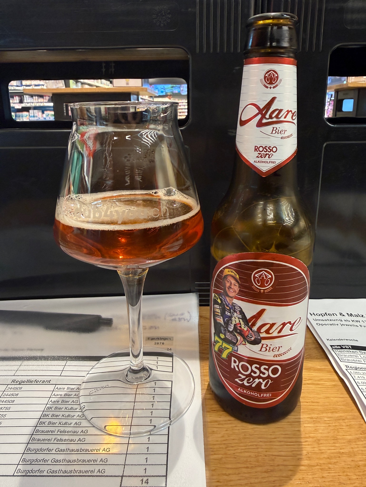 Rosso Zero, Brauerei Aare Bier