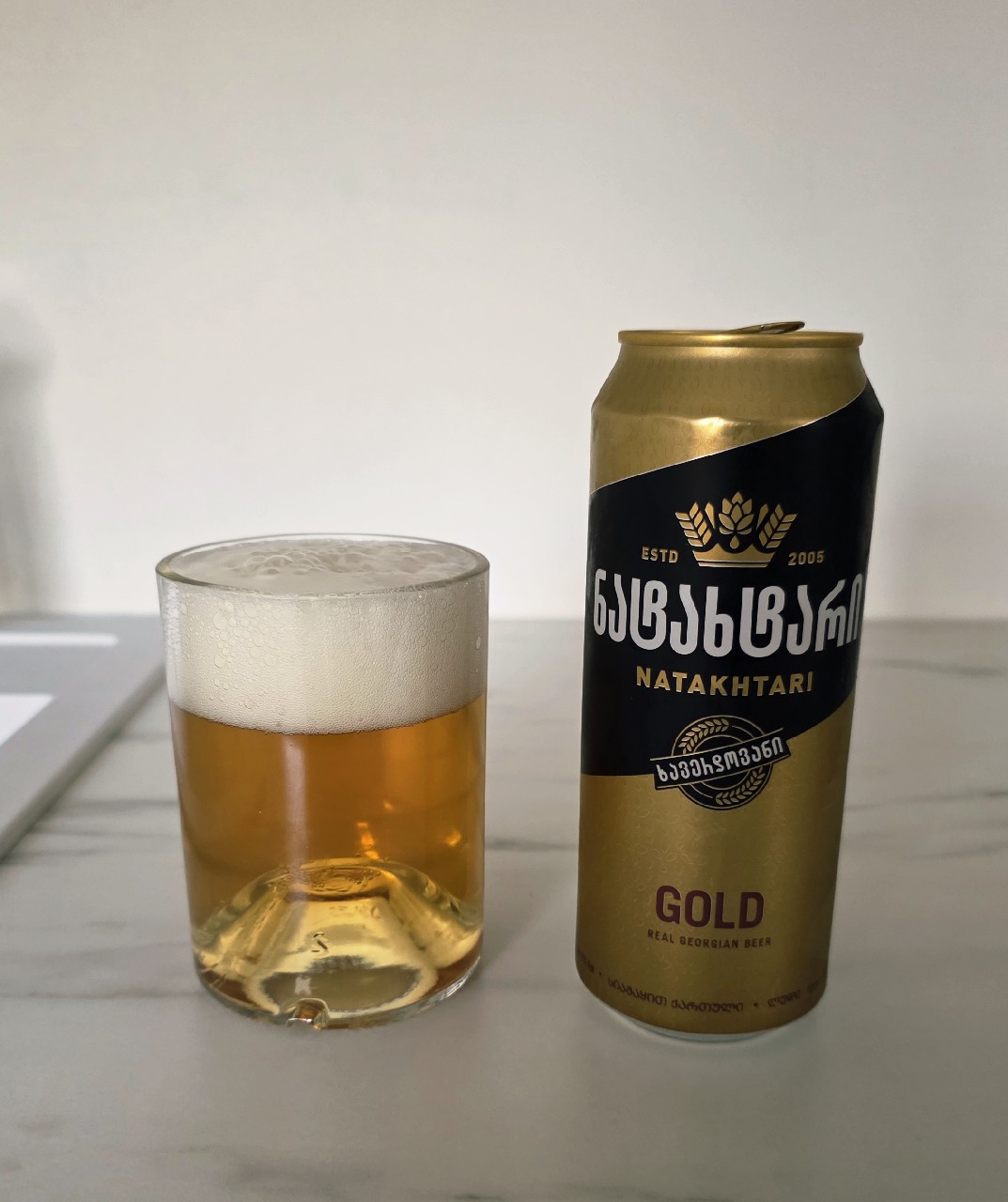 Natakhtari Gold / ნატახტარი Gold, Natakhtari Brewery (Efes)