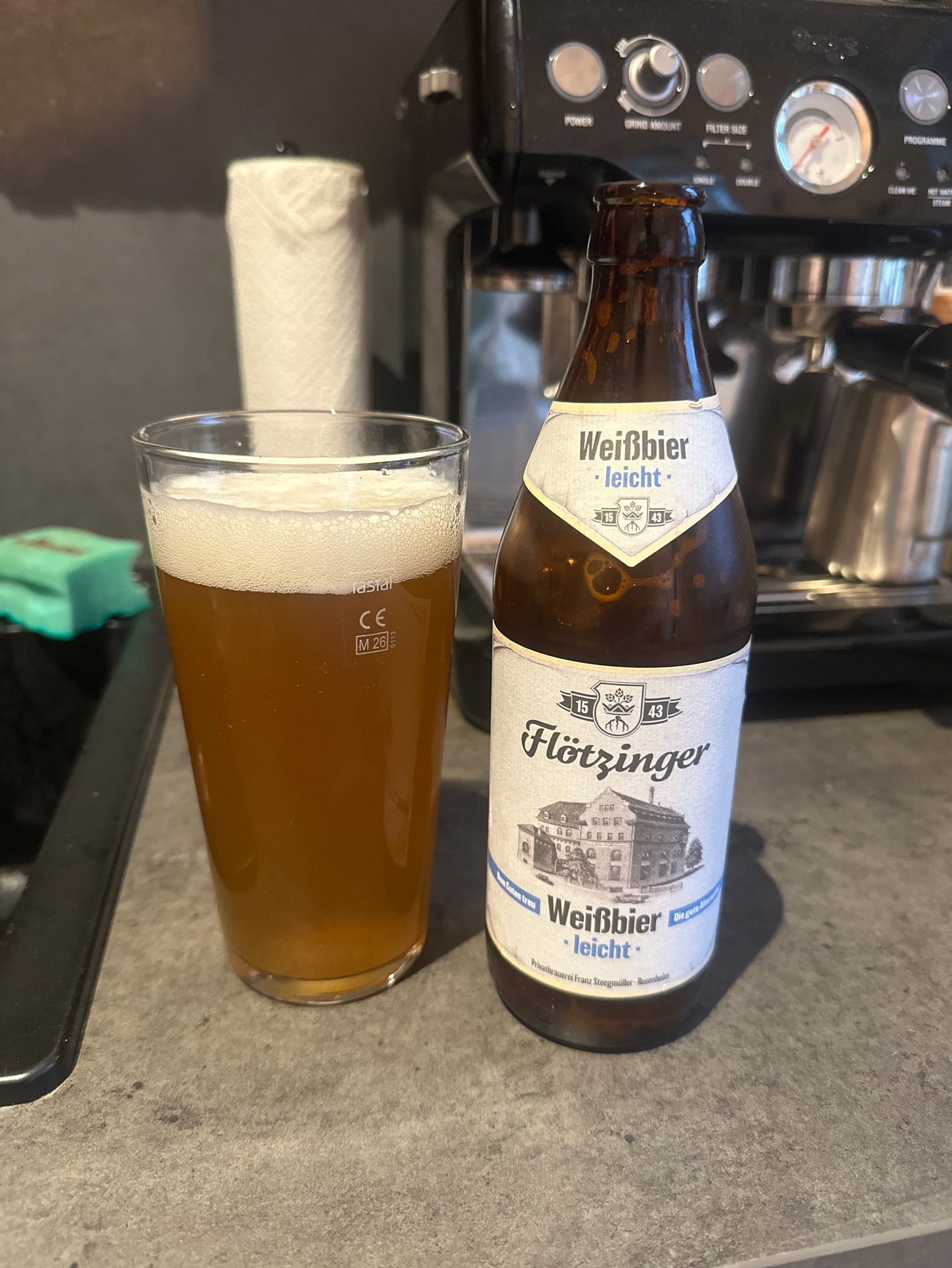 Flötzinger Weißbier Leicht, Flötzinger Brauerei Franz Steegmüller GmbH & Co. KG