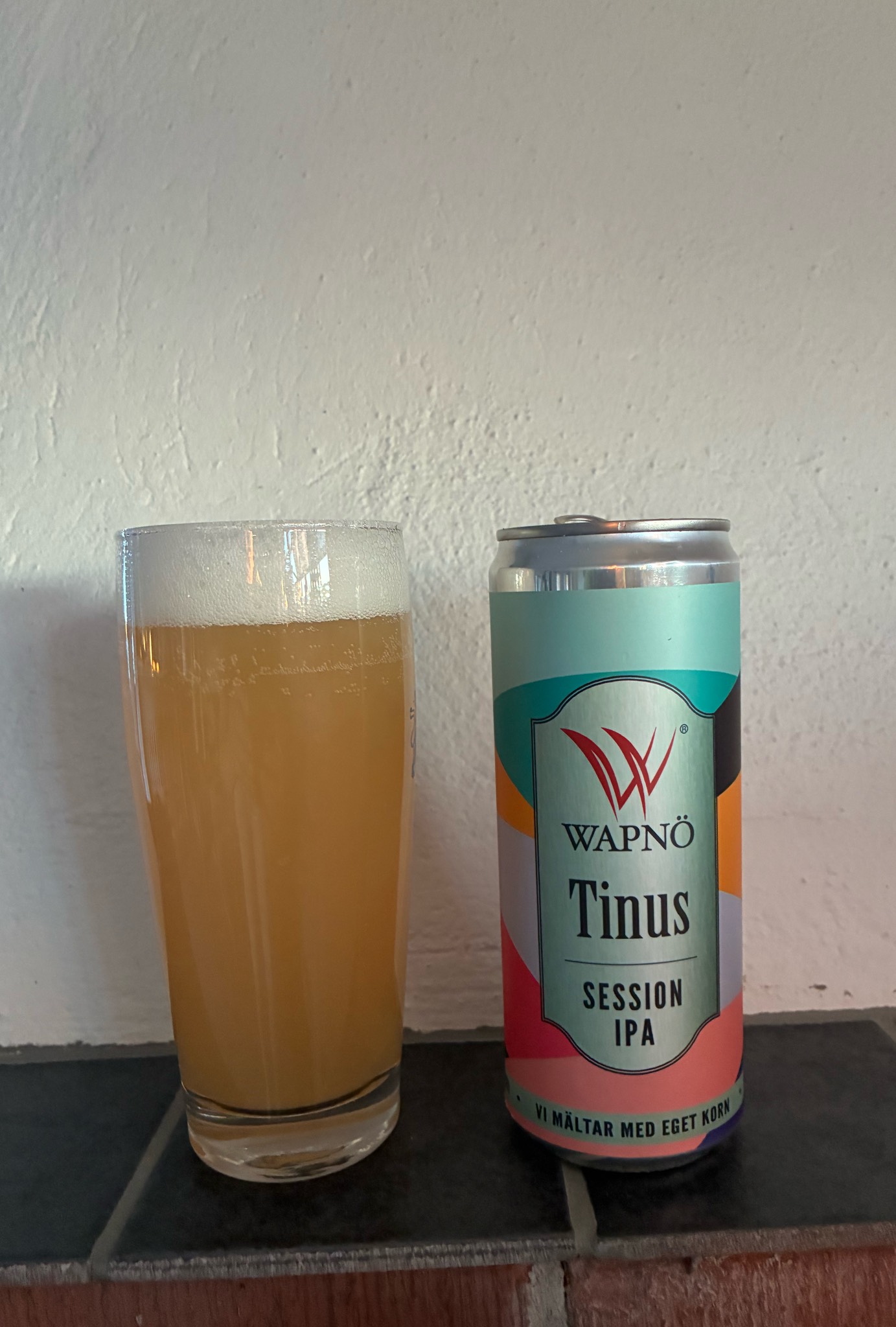 Tinus Session IPA, Wapnö Gårdsbryggeri