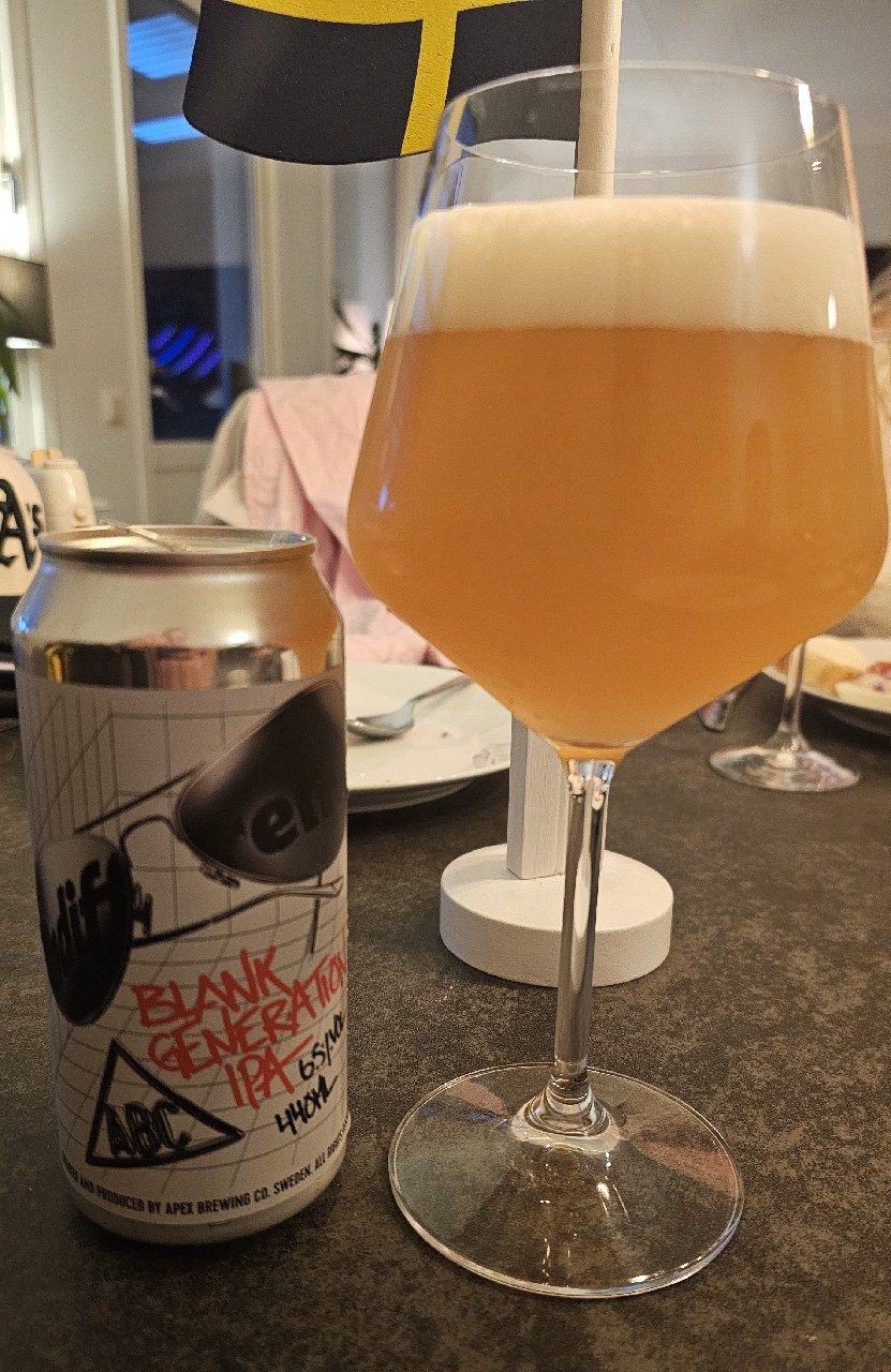 Blank Generation IPA, Sweden