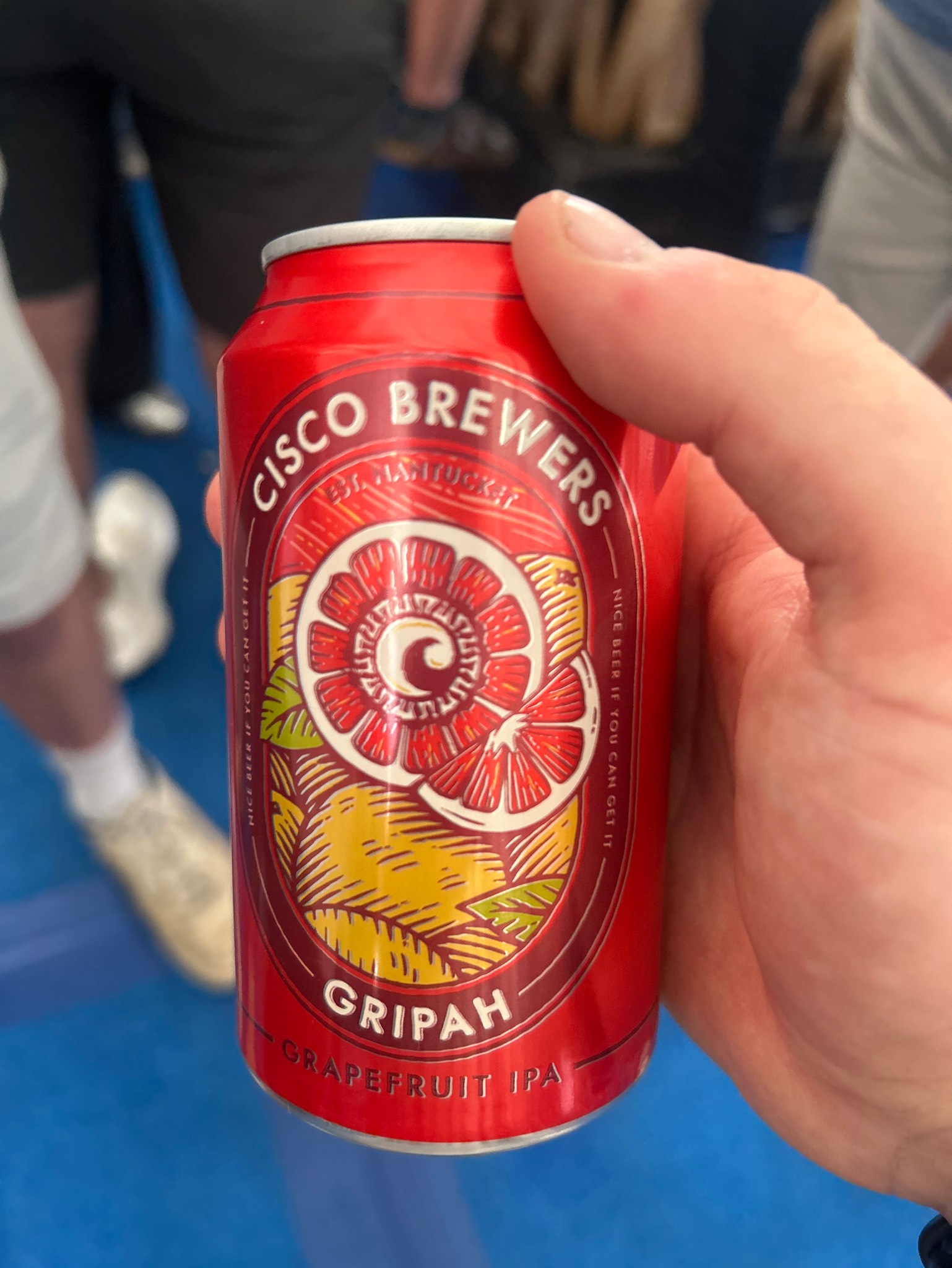 Cisco Gripah Grapefruit IPA, Cisco Brewers (A-B InBev)